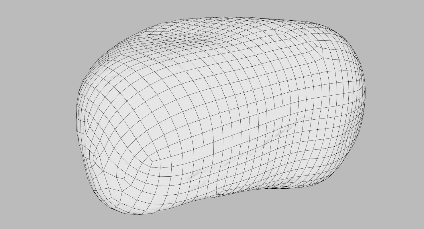 Generic Sedimentary Rock 3D model_13