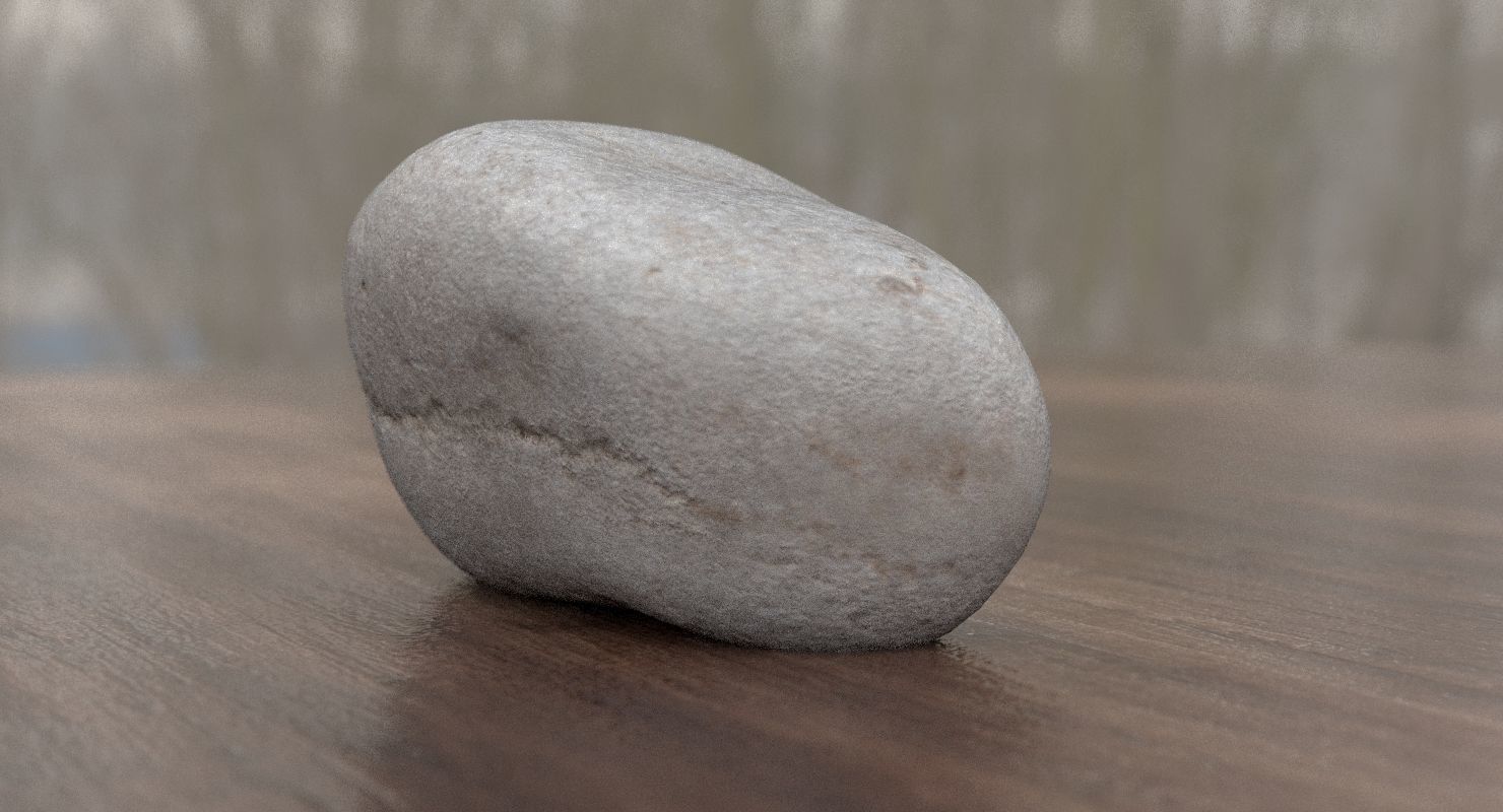 Generic Sedimentary Rock 3D model_1