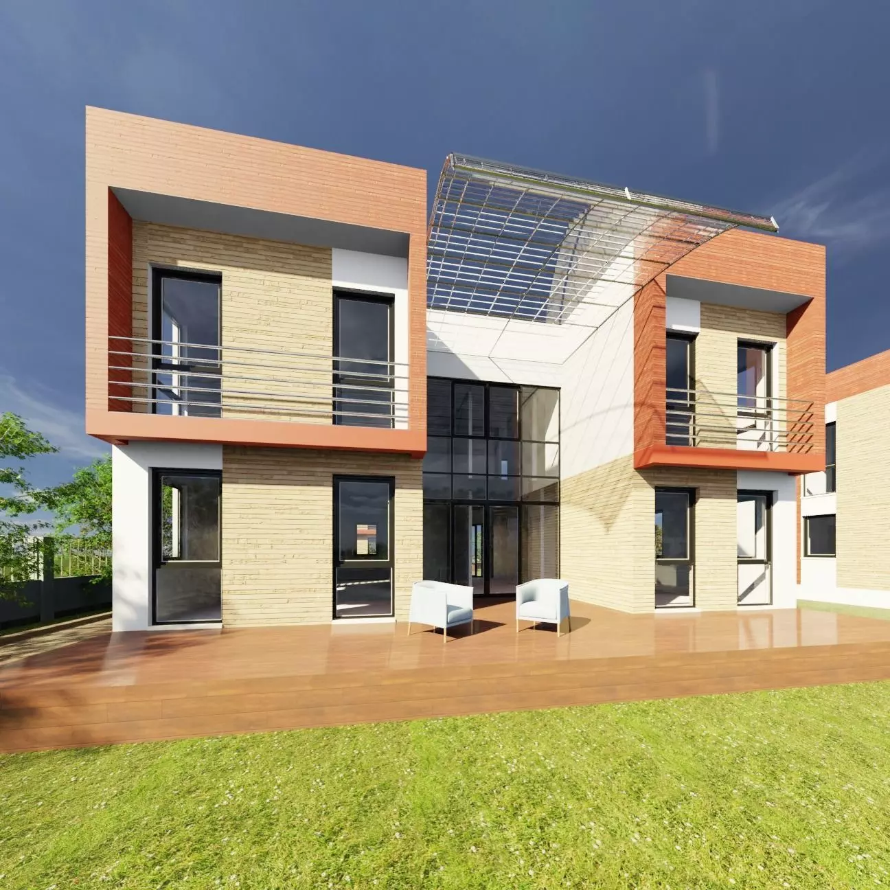 Blender cycles free archviz scene Free 3D model