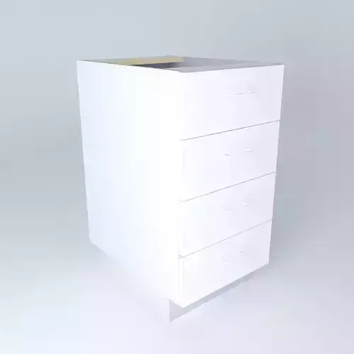 DB4D-1 cabinet with three drawers