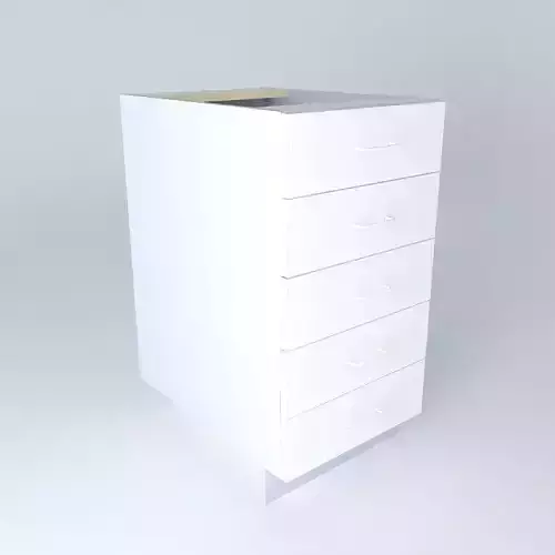 DB5D-1 cabinet with five drawers