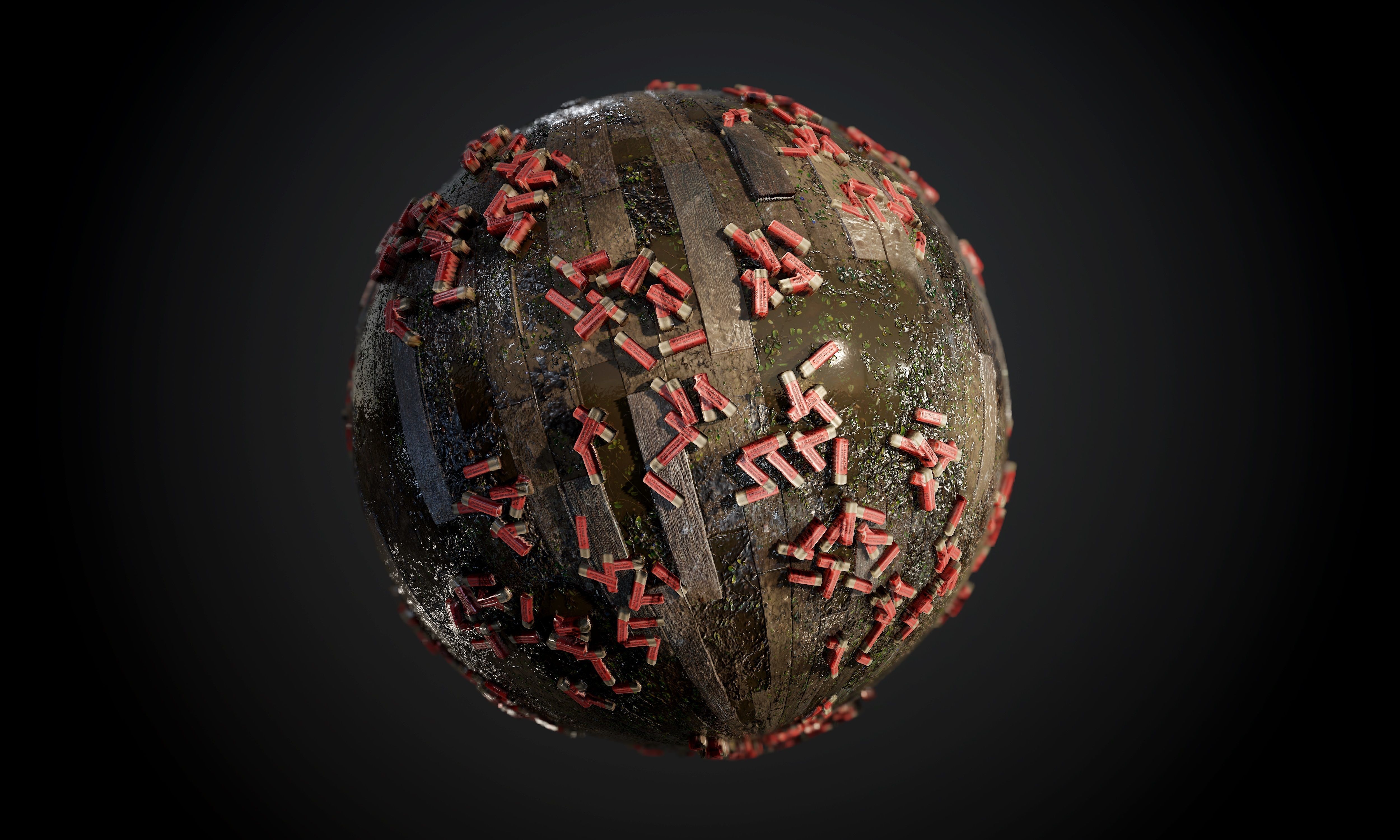 200 Military War Seamless PBR Textures Texture_110