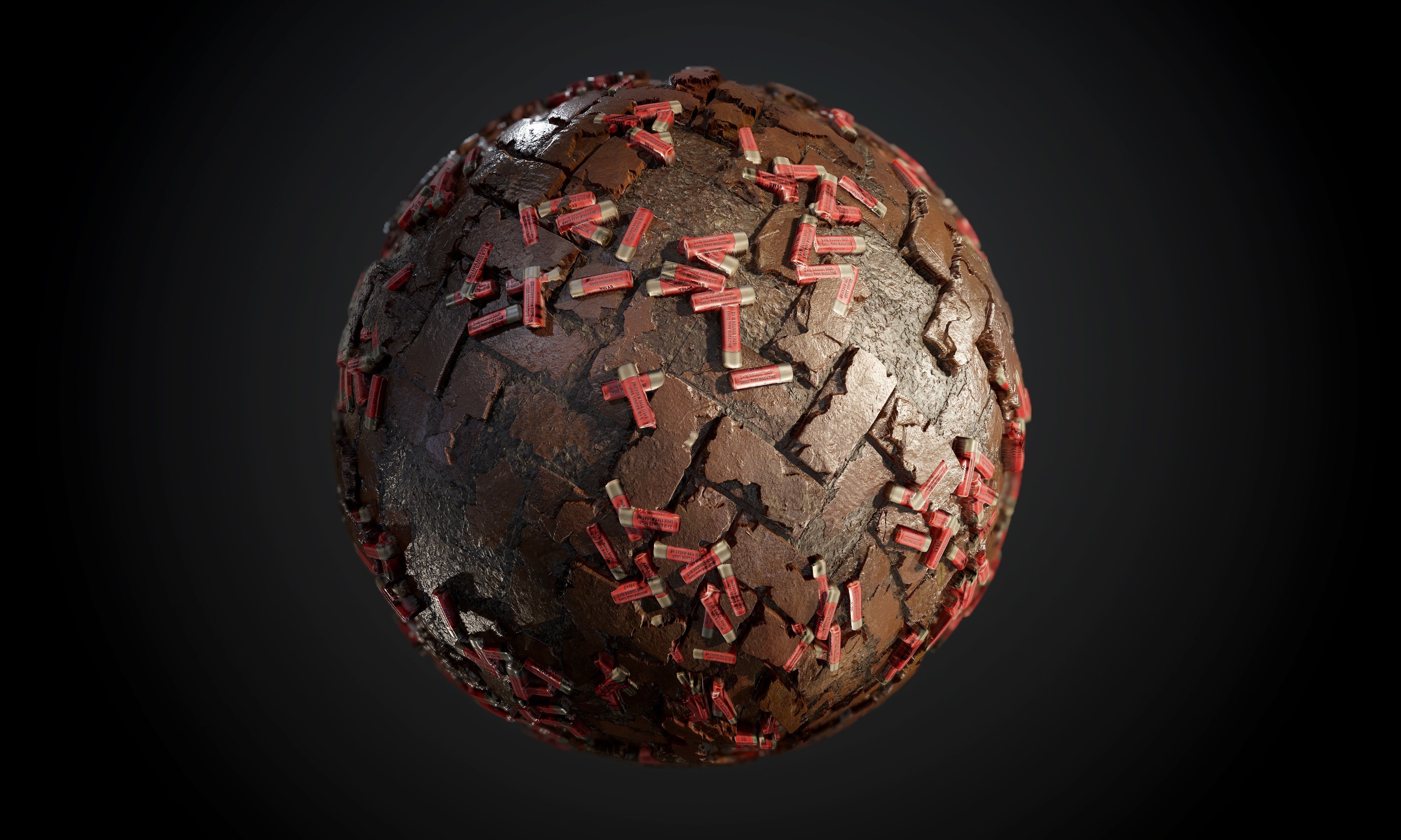 200 Military War Seamless PBR Textures Texture_92