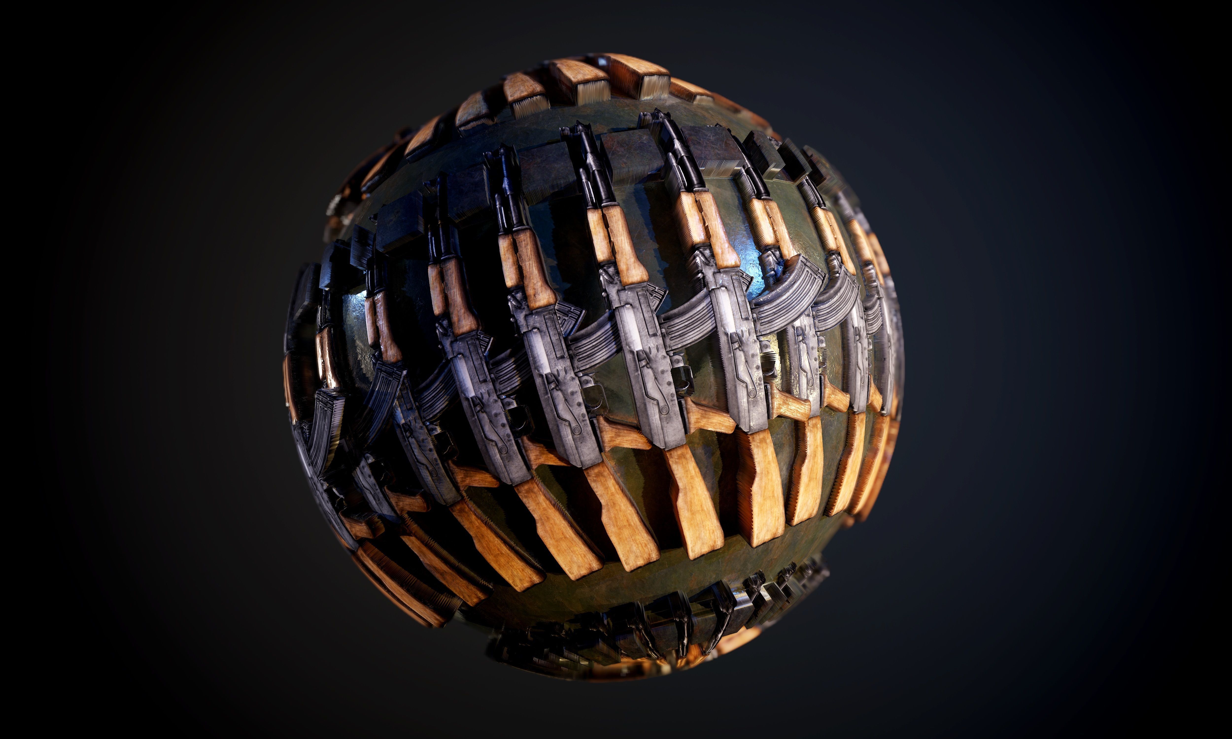 200 Military War Seamless PBR Textures Texture_24