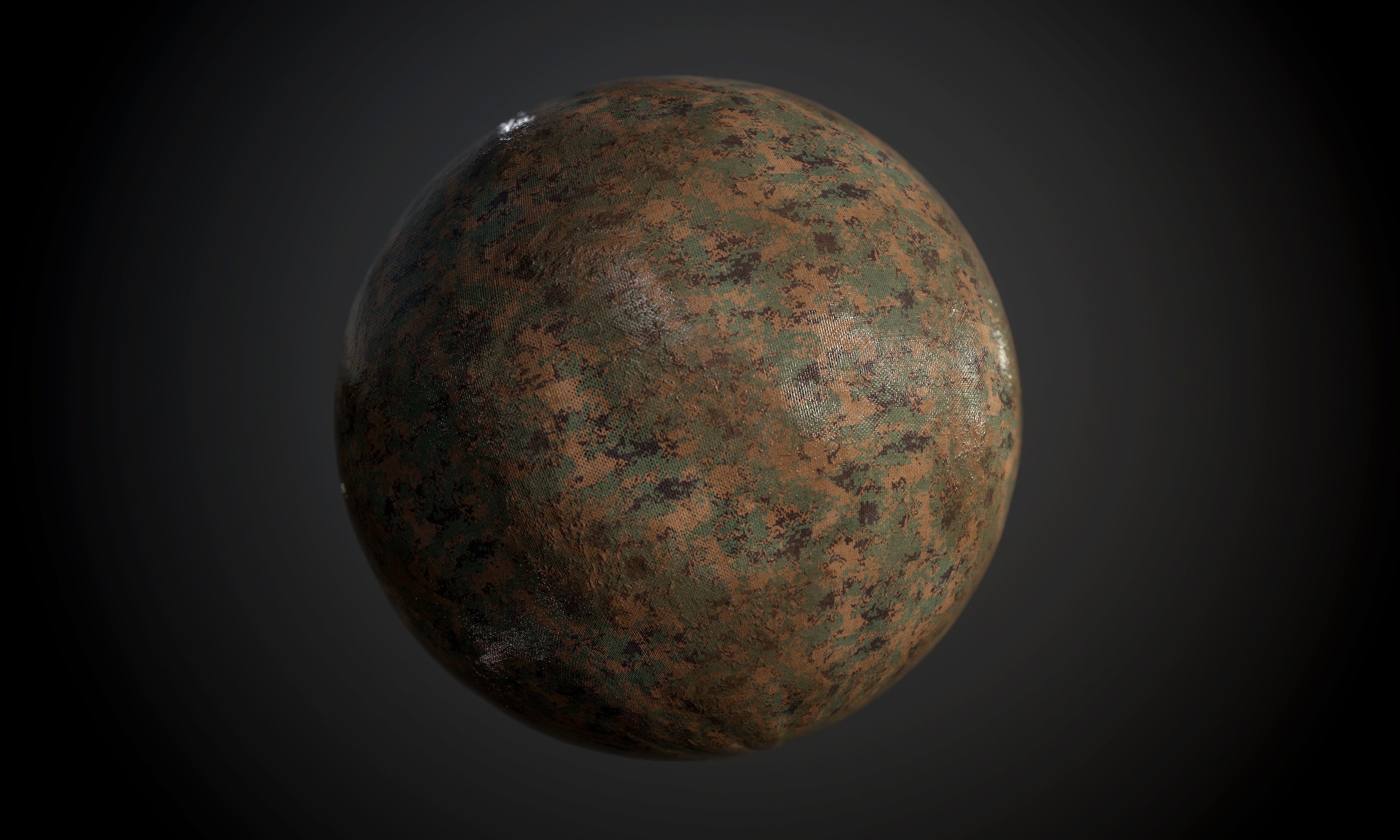 200 Military War Seamless PBR Textures Texture_19