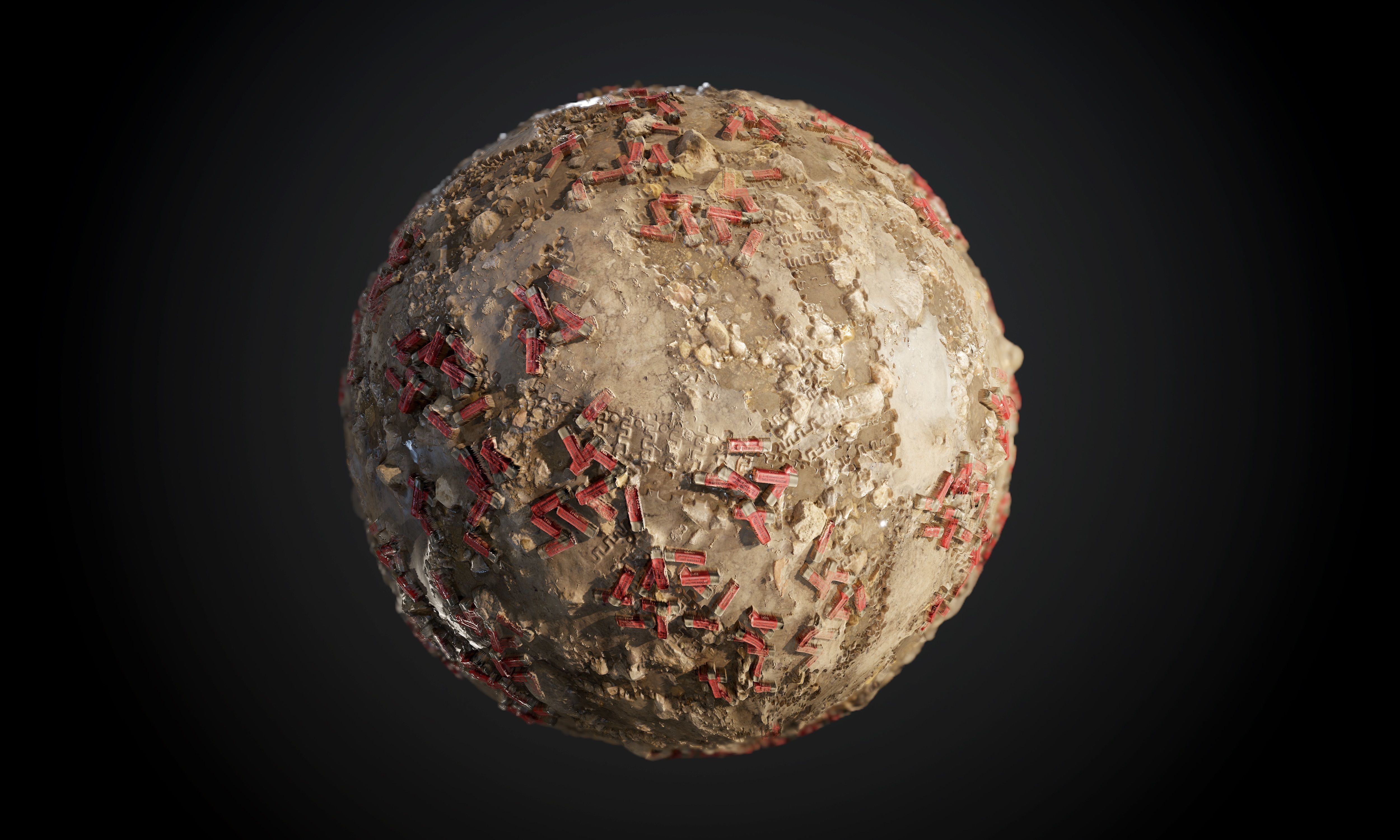 200 Military War Seamless PBR Textures Texture_108