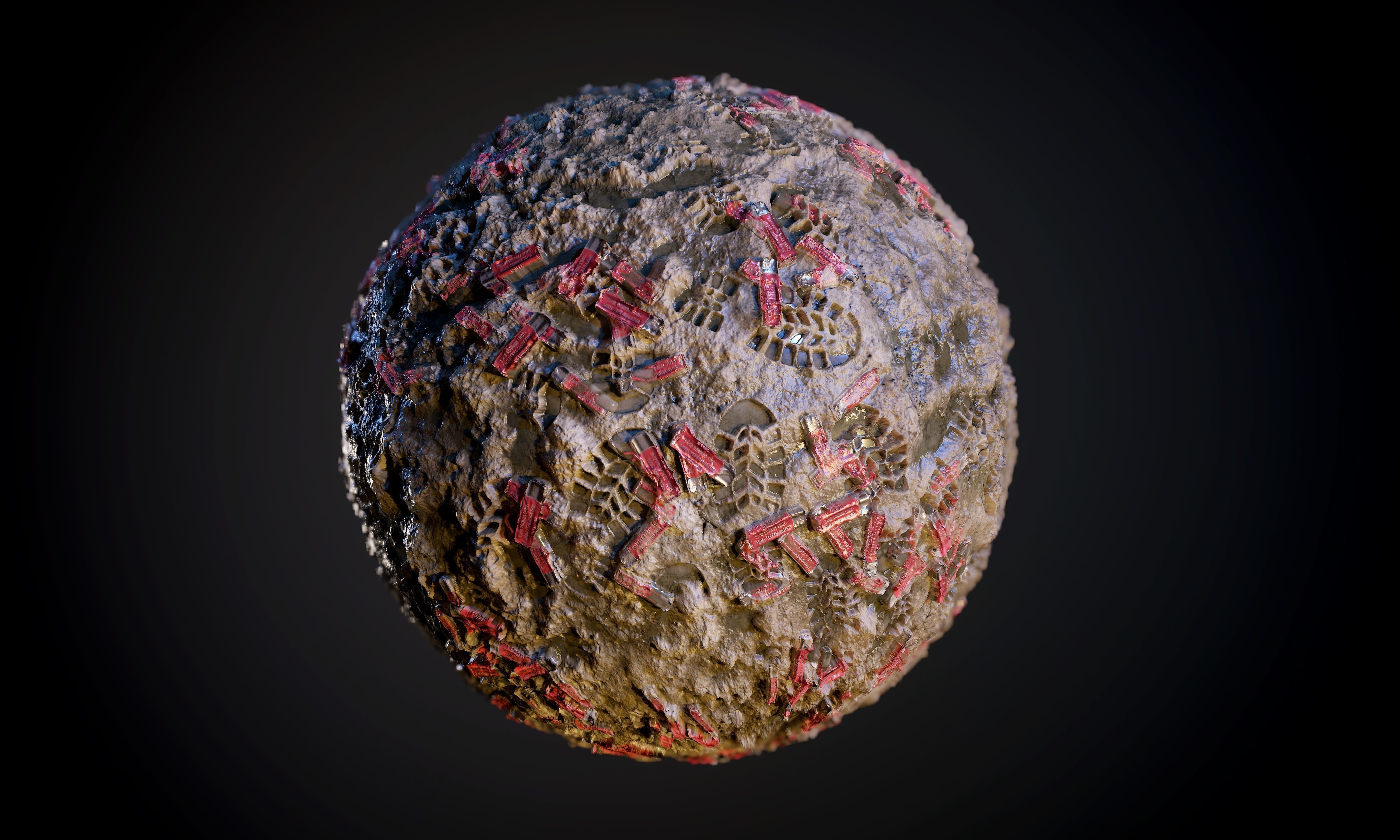 200 Military War Seamless PBR Textures Texture_88