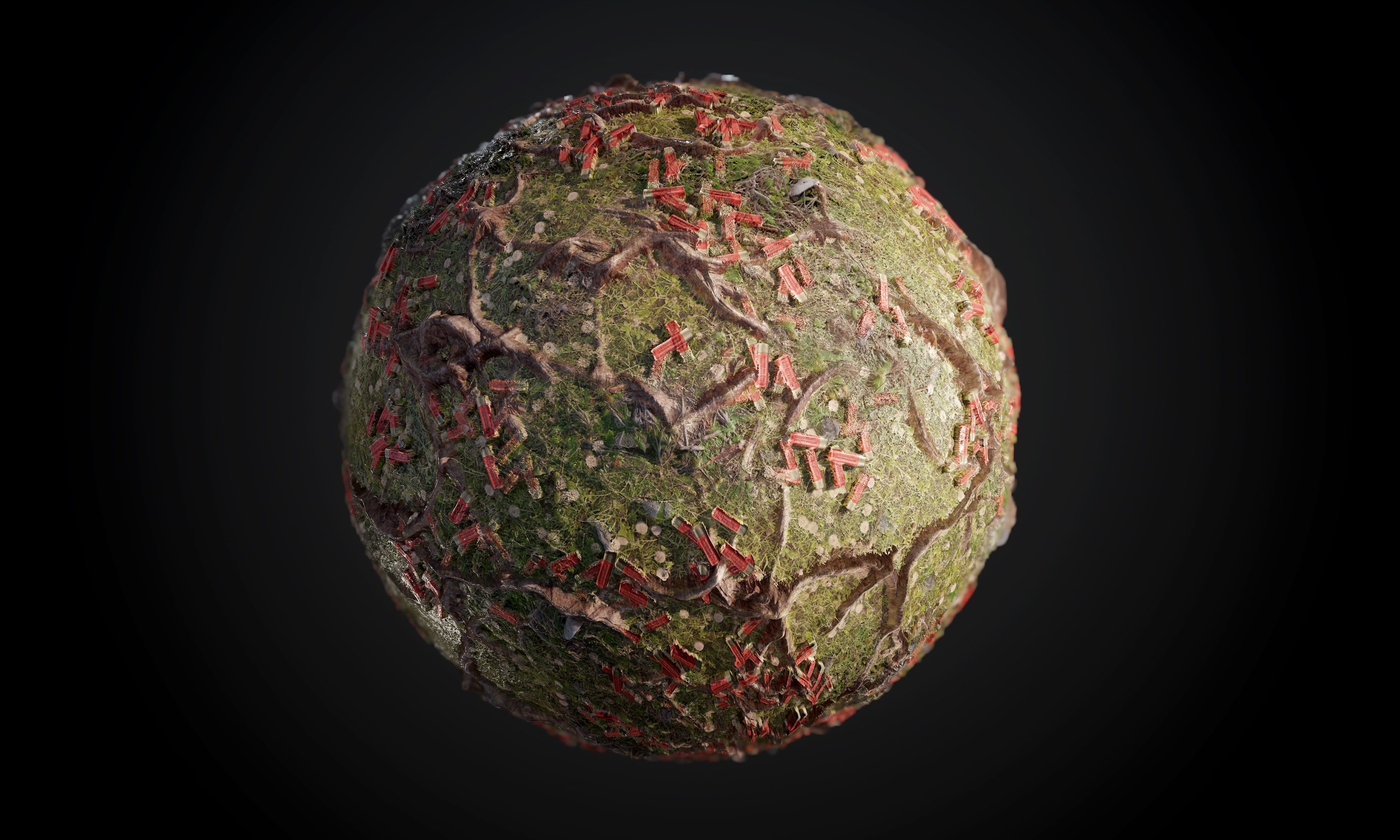 200 Military War Seamless PBR Textures Texture_81