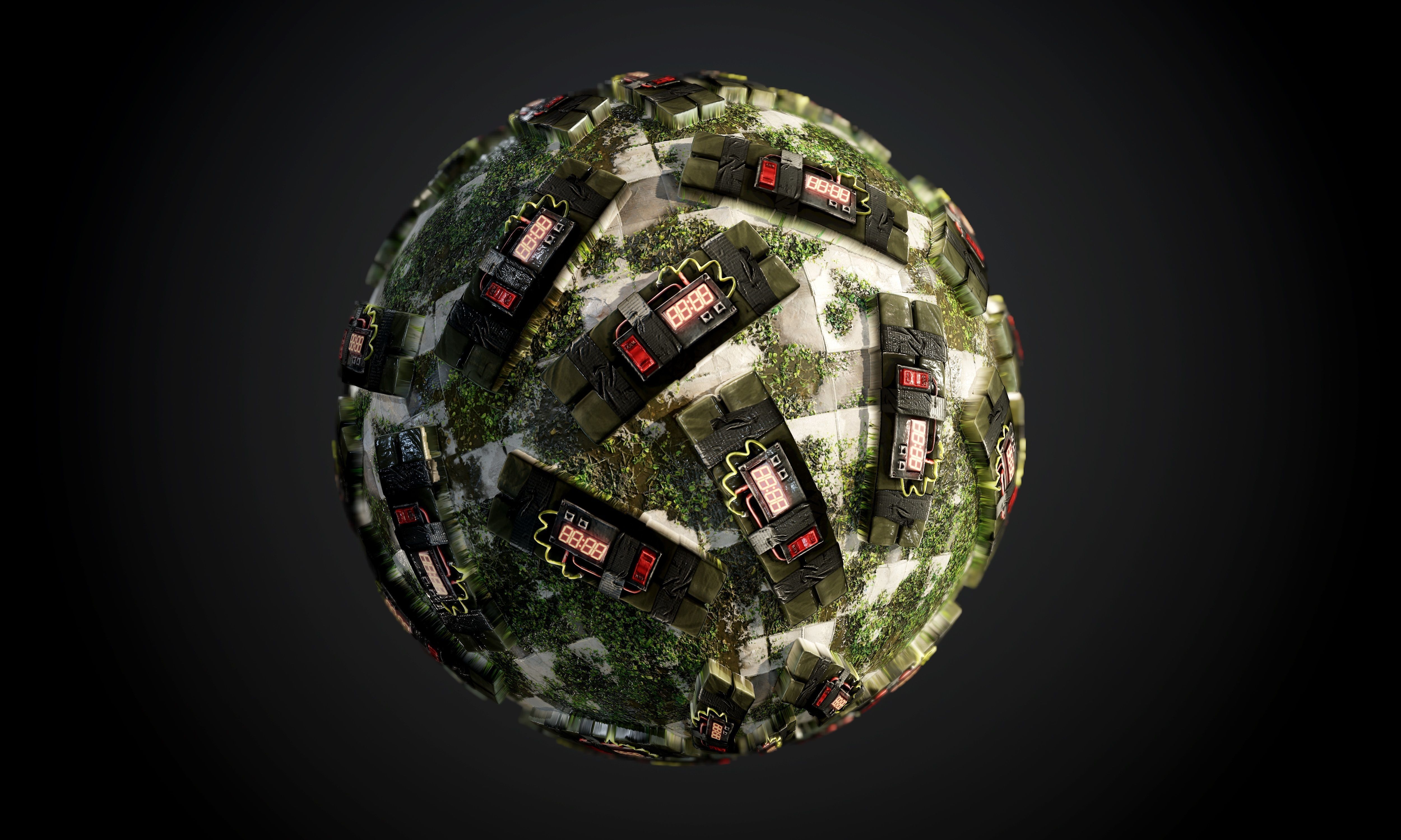 200 Military War Seamless PBR Textures Texture_14