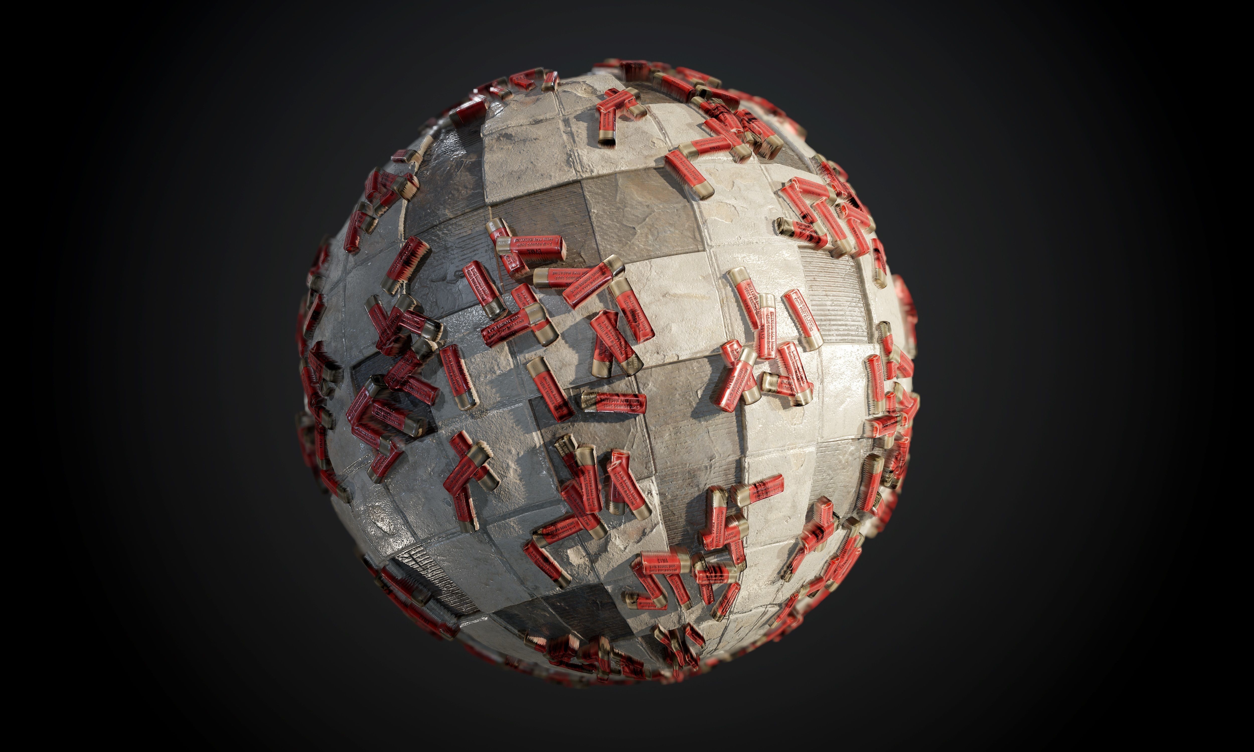 200 Military War Seamless PBR Textures Texture_99