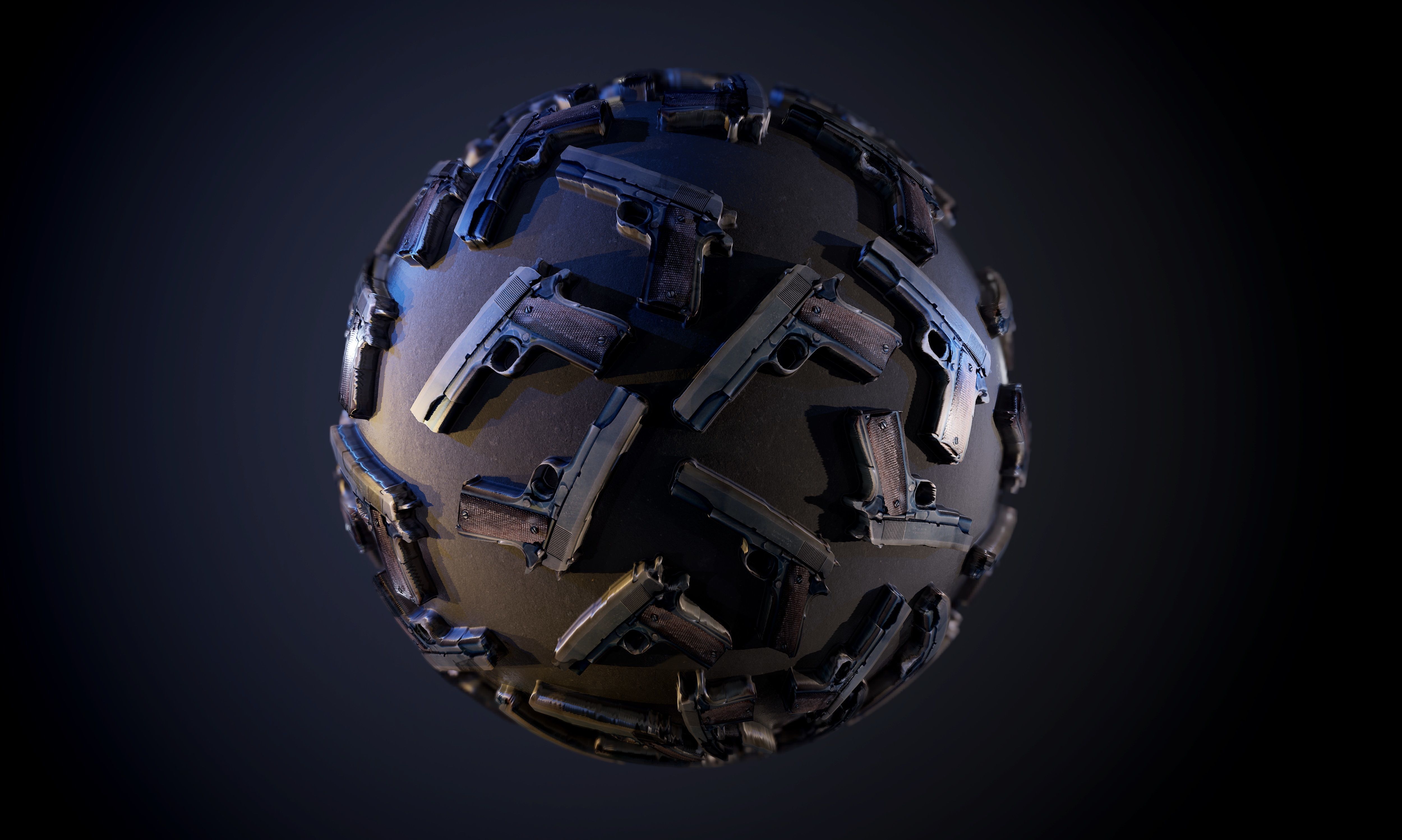 200 Military War Seamless PBR Textures Texture_41