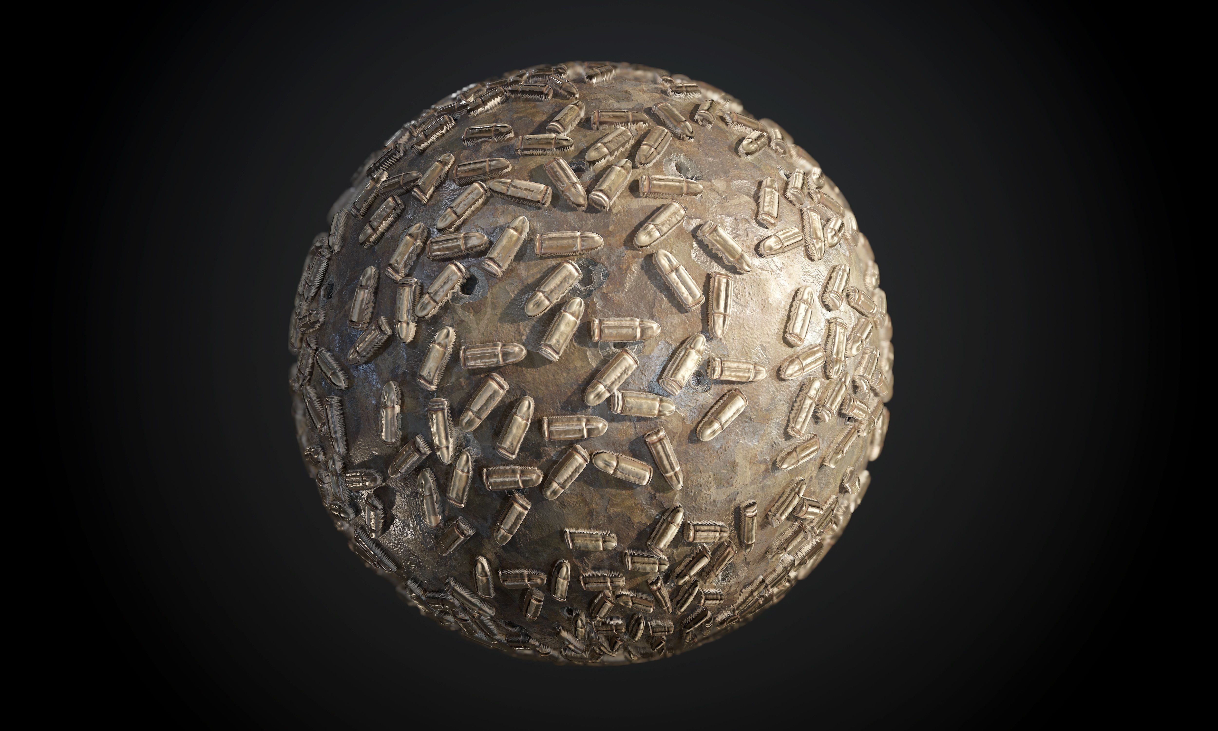 200 Military War Seamless PBR Textures Texture_120