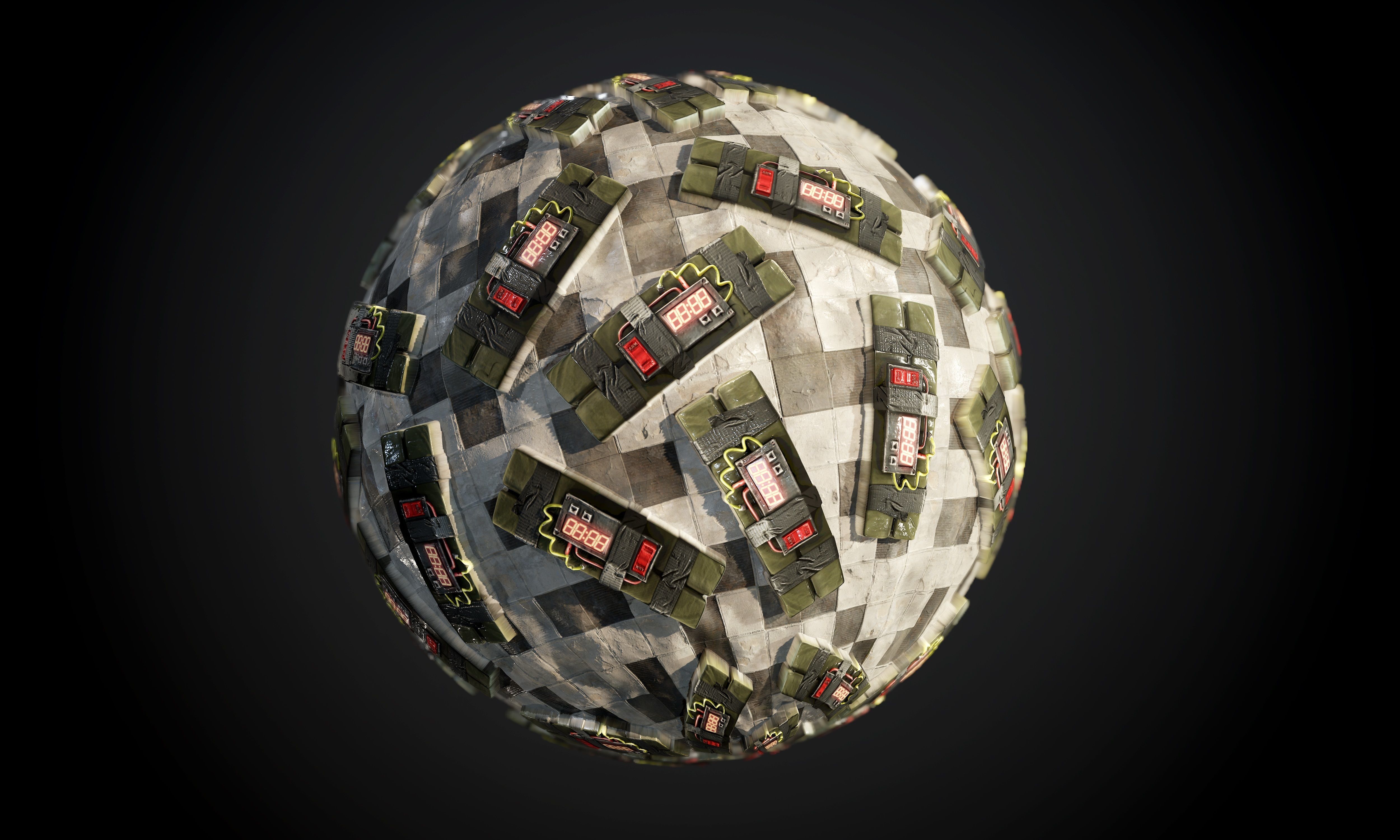 200 Military War Seamless PBR Textures Texture_7