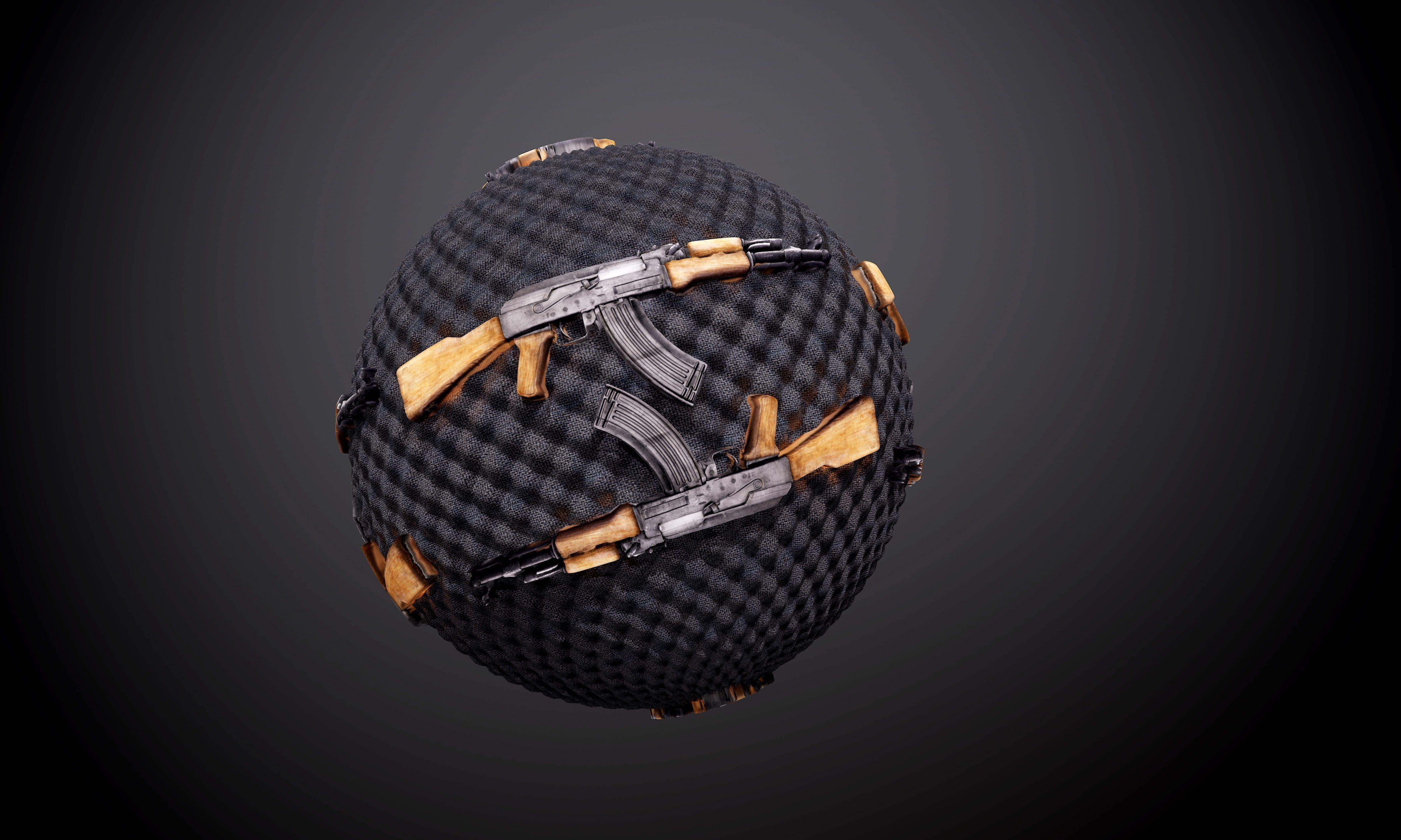 200 Military War Seamless PBR Textures Texture_37