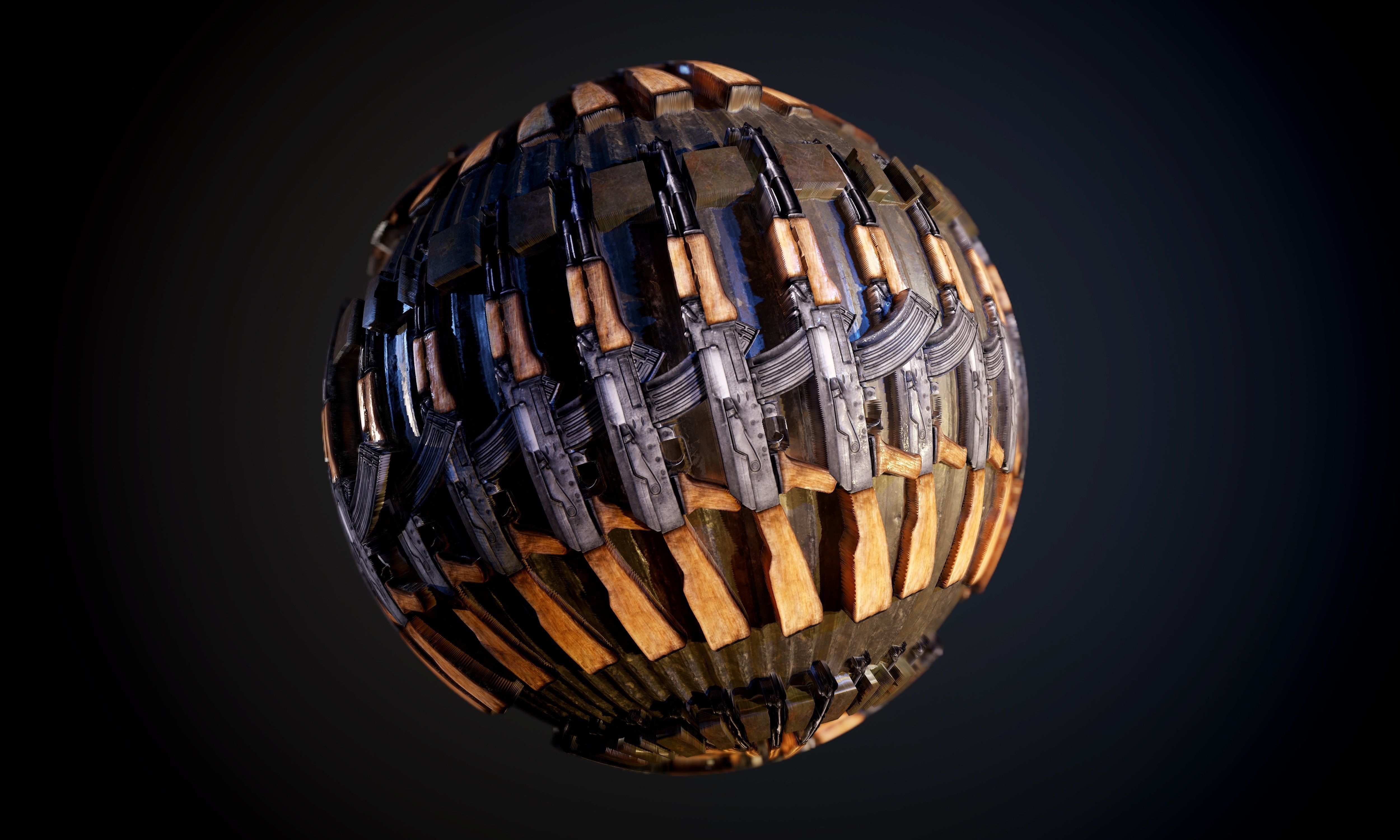 200 Military War Seamless PBR Textures Texture_32