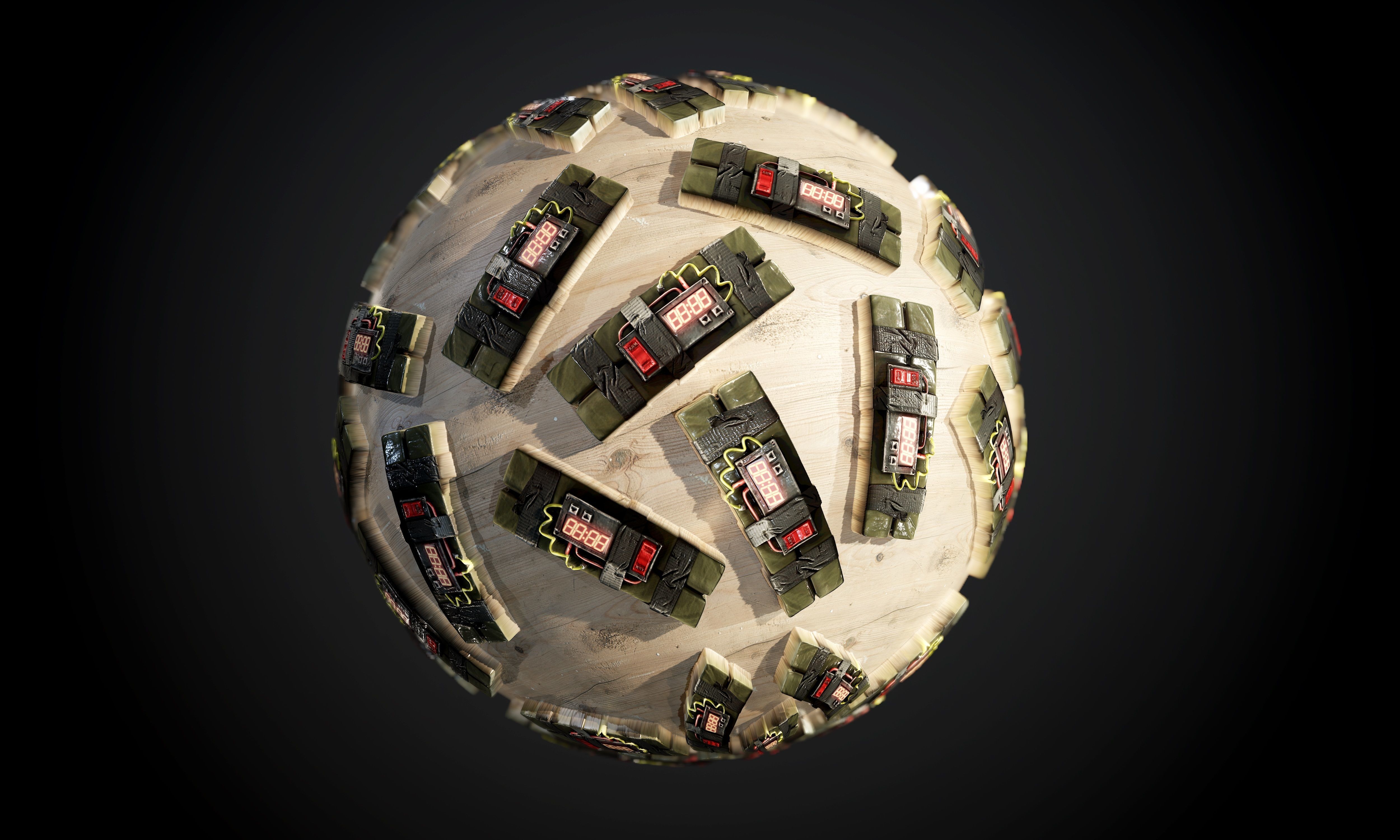 200 Military War Seamless PBR Textures Texture_9