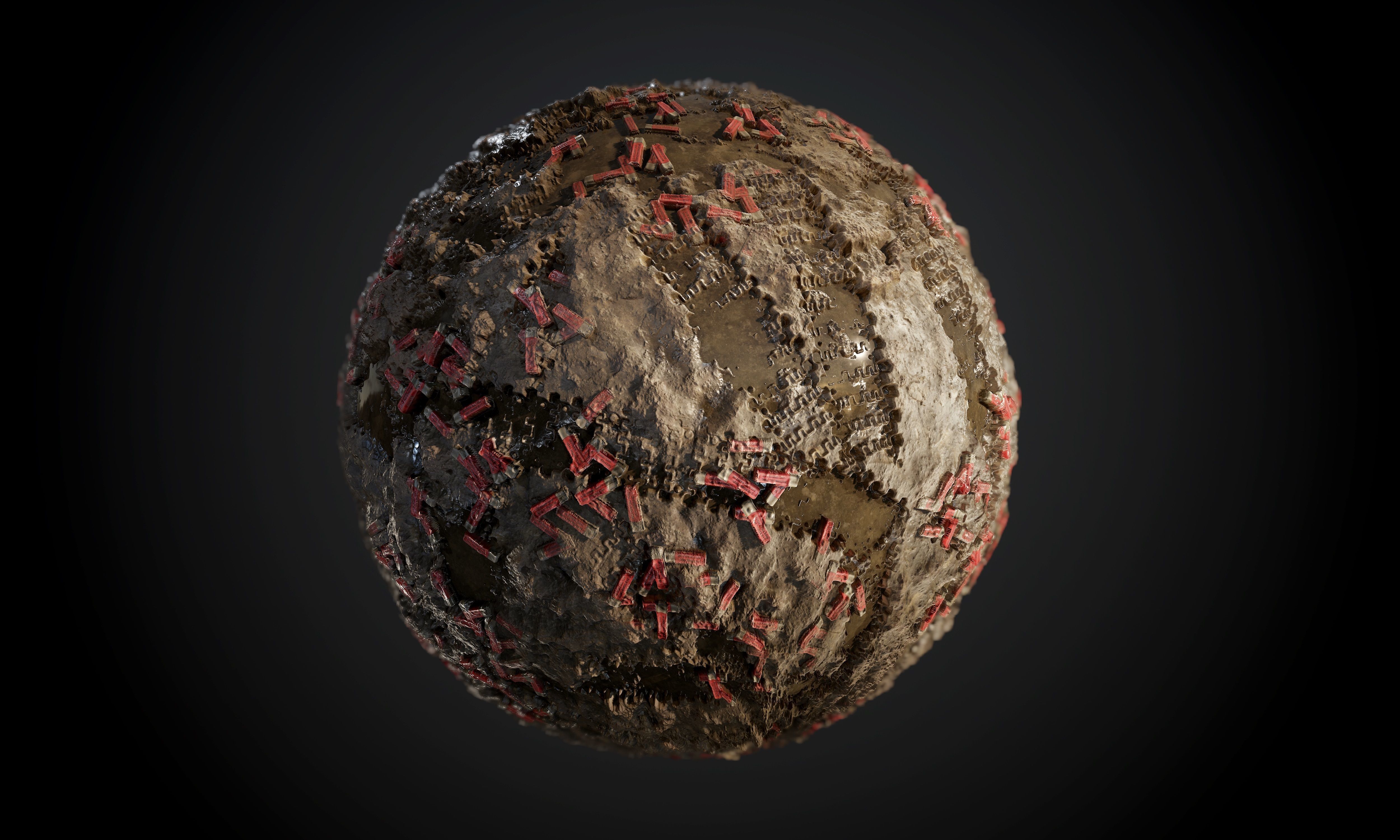 200 Military War Seamless PBR Textures Texture_104