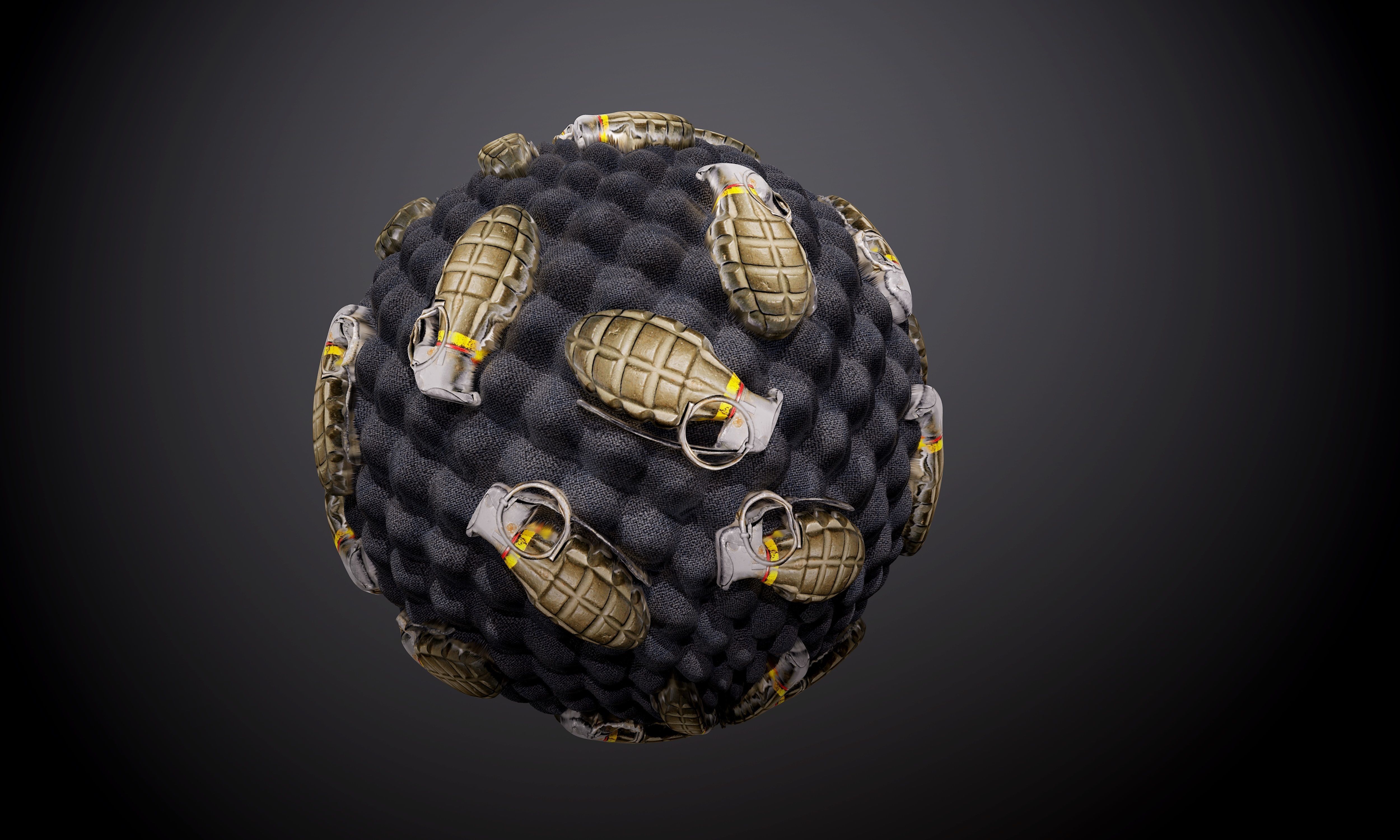 200 Military War Seamless PBR Textures Texture_42