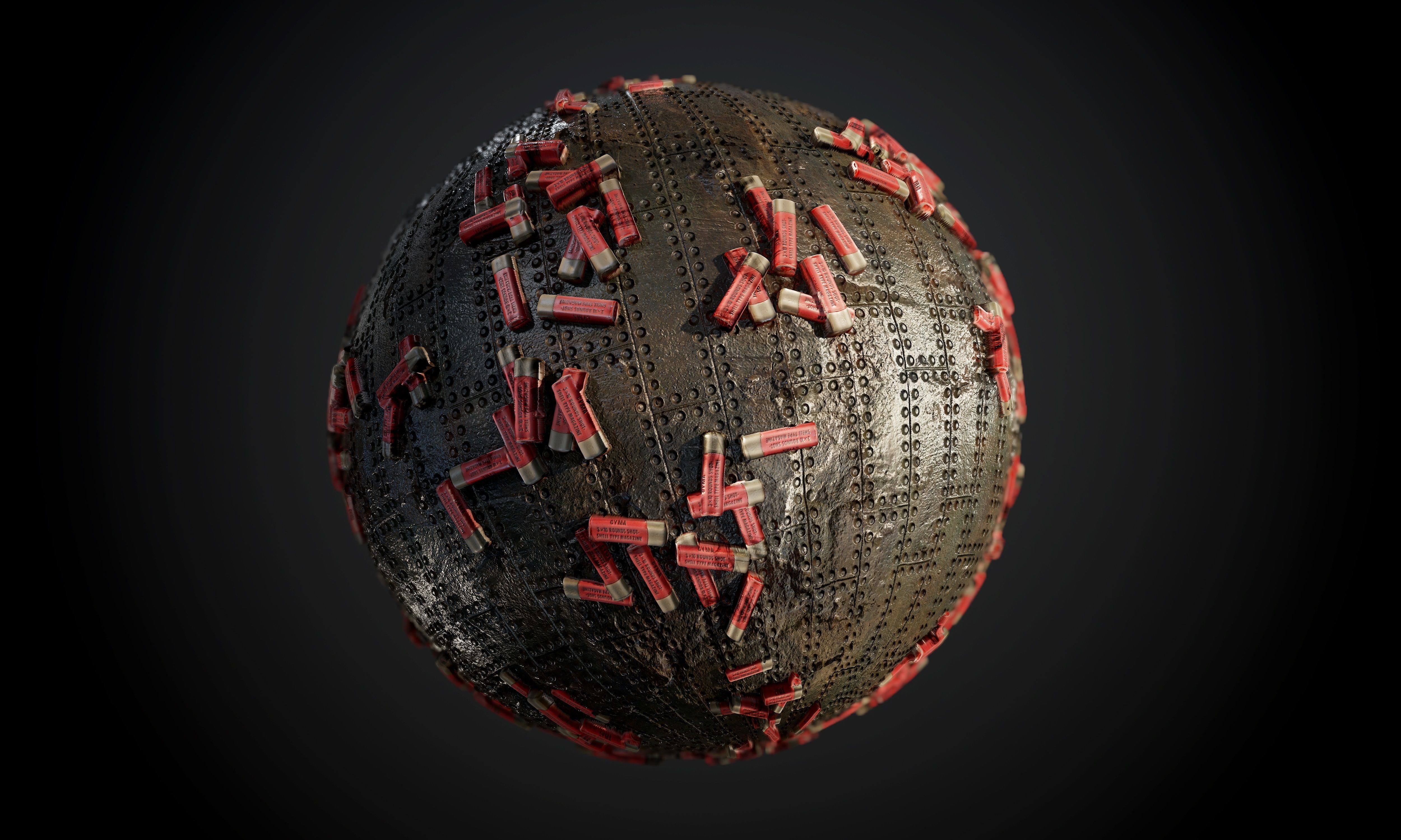 200 Military War Seamless PBR Textures Texture_98