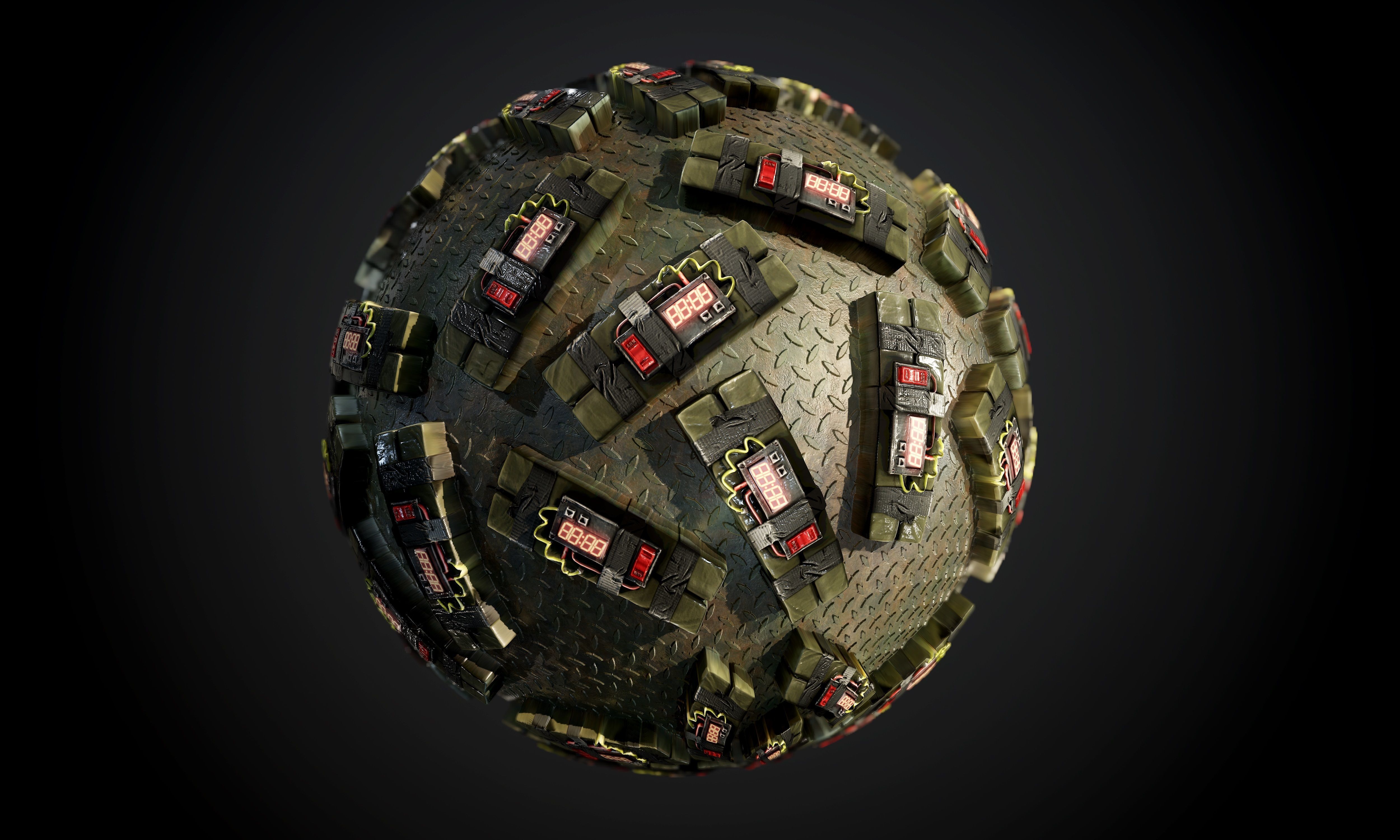 200 Military War Seamless PBR Textures Texture_3