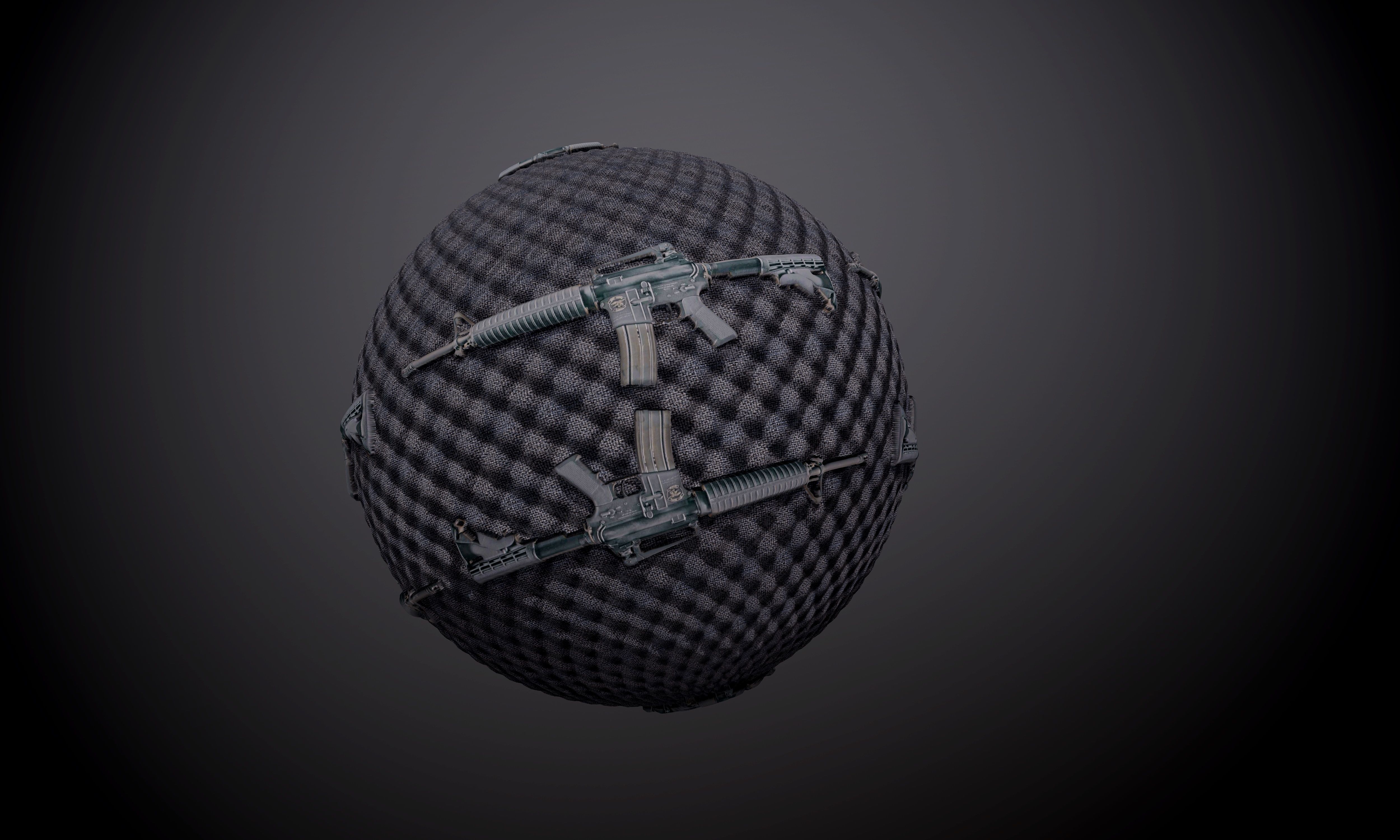 200 Military War Seamless PBR Textures Texture_34