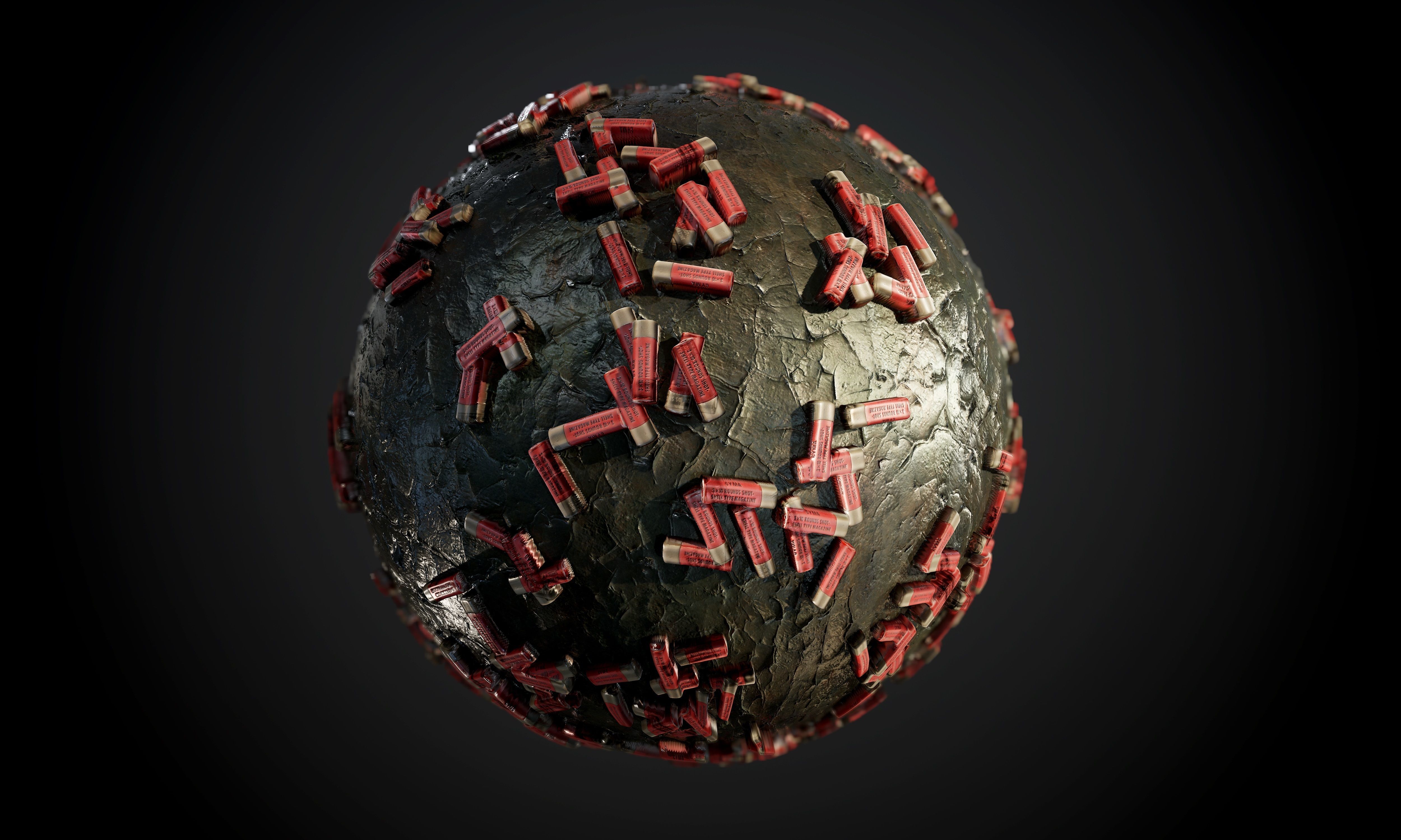 200 Military War Seamless PBR Textures Texture_90