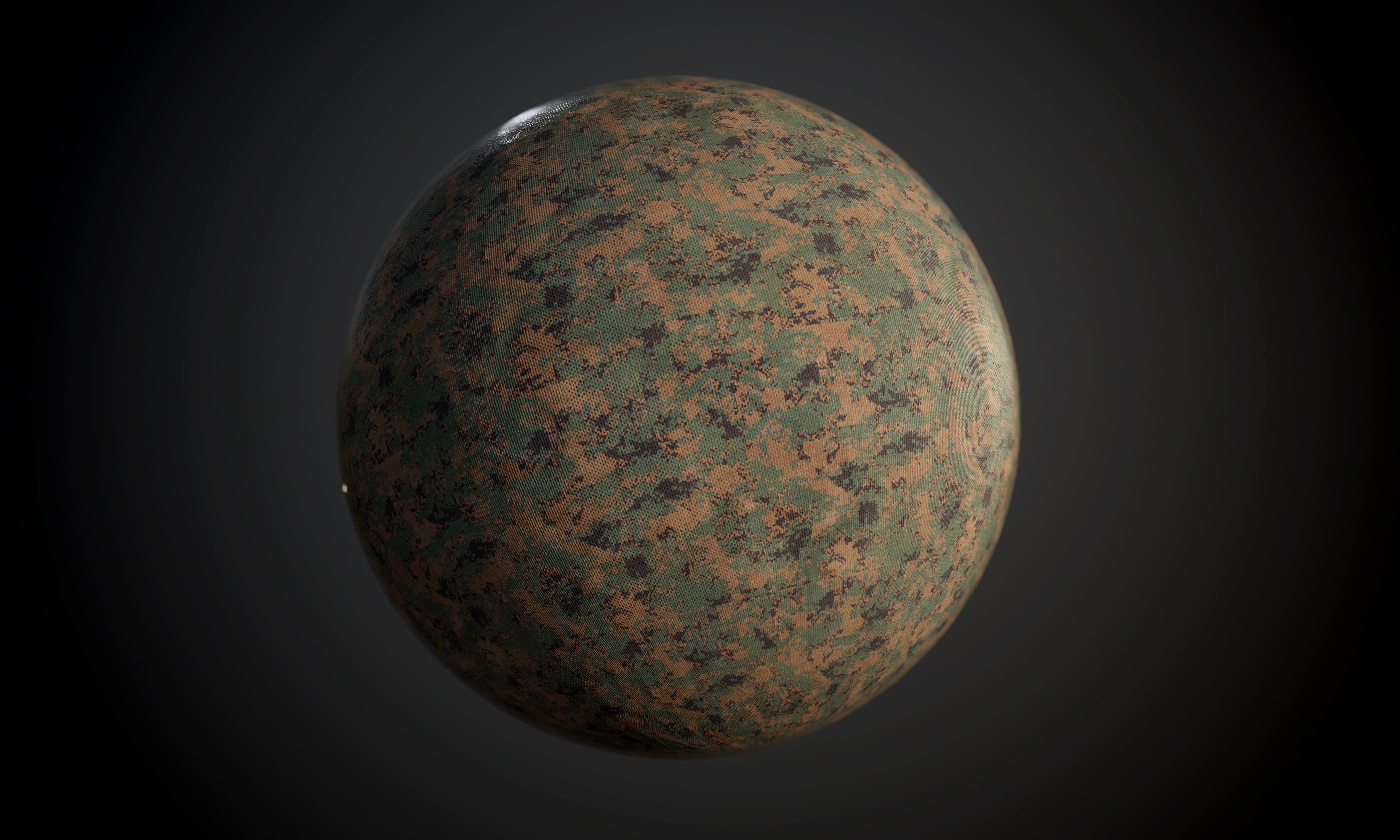 200 Military War Seamless PBR Textures Texture_21