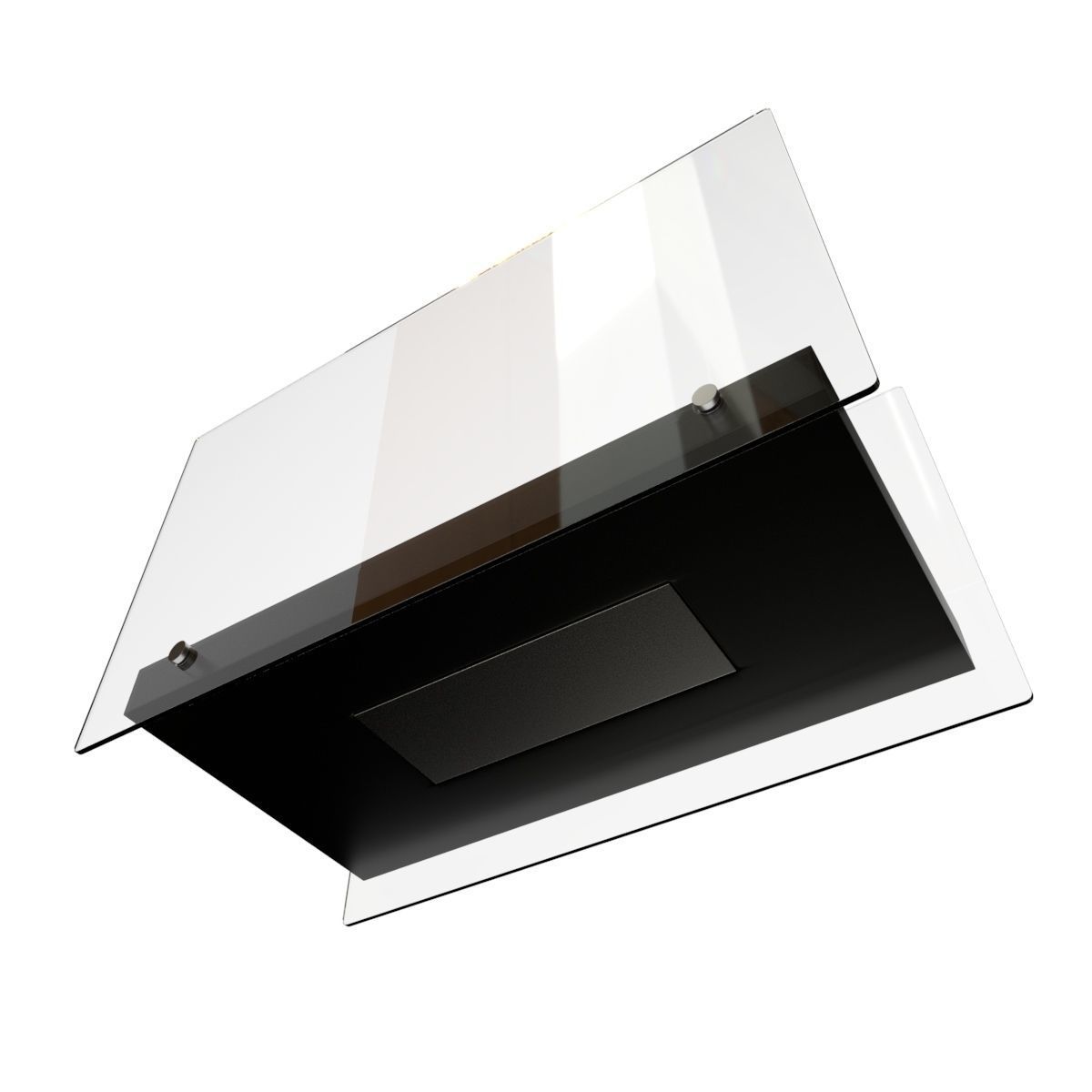 Bio Fireplace Tabletop Design Low-poly 3D model_7