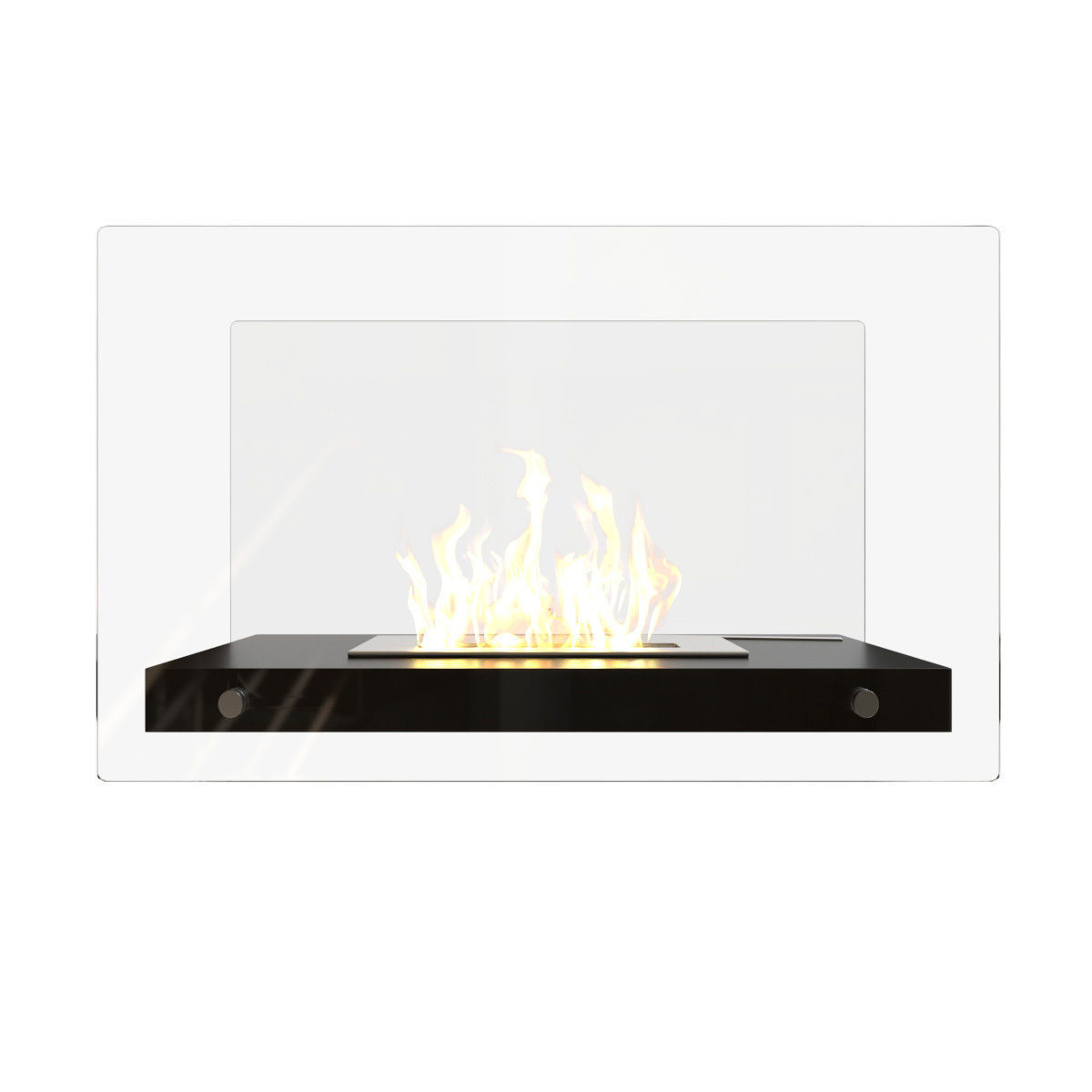 Bio Fireplace Tabletop Design Low-poly 3D model_4