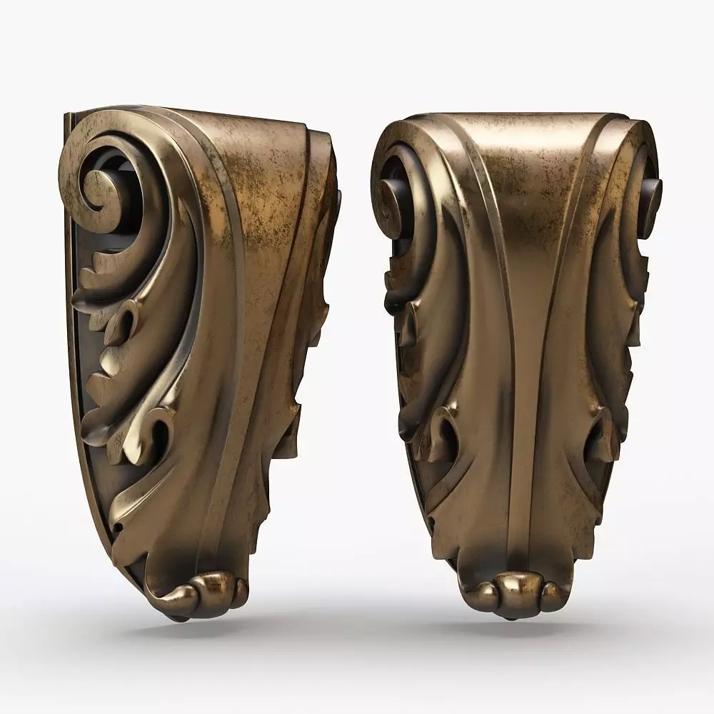 bracket CNC 3D print model_0