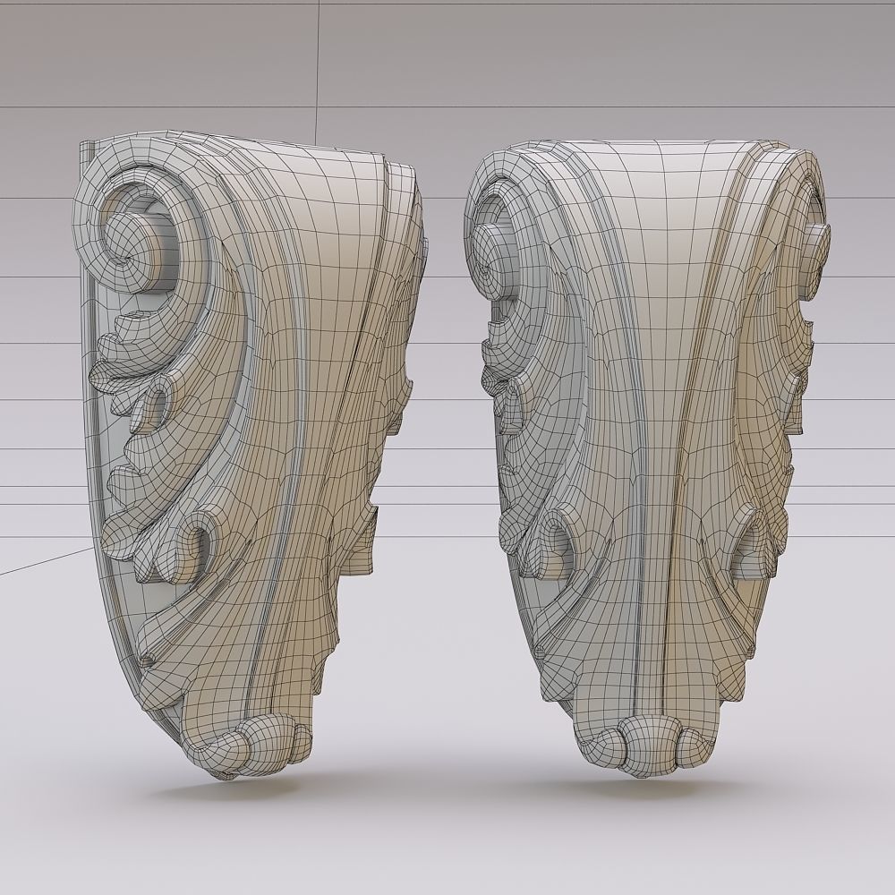 bracket CNC 3D print model_3