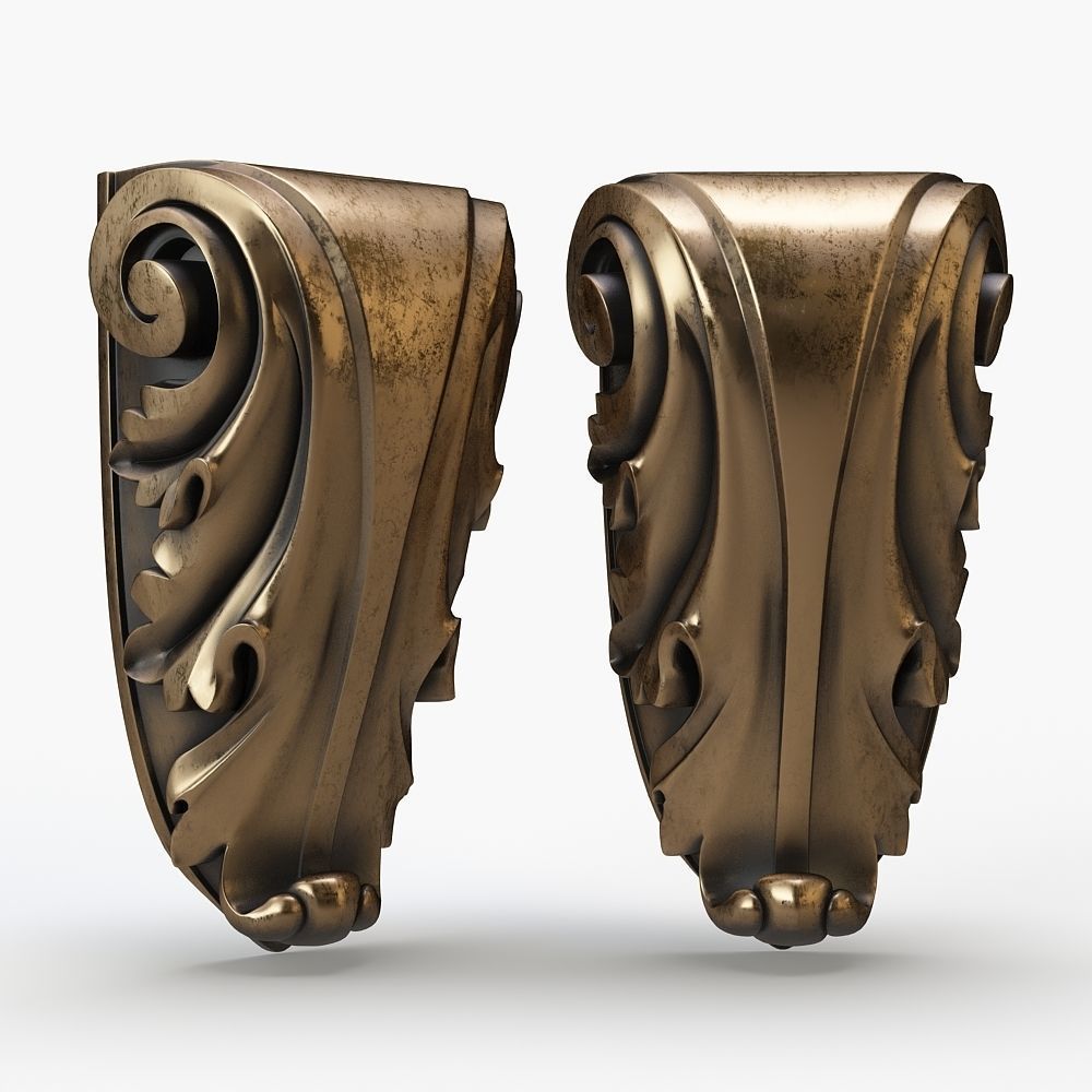 bracket CNC 3D print model_1