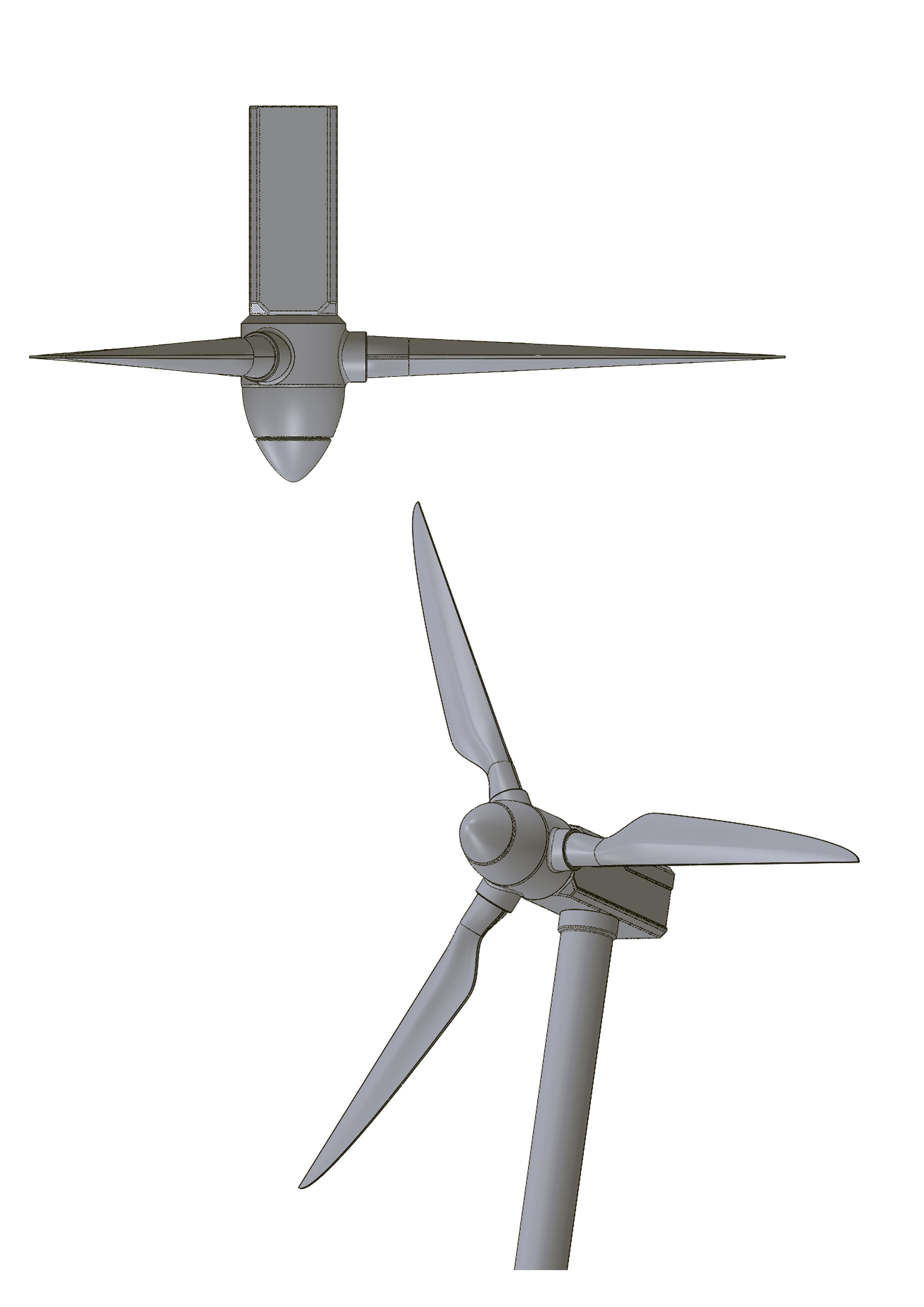 wind turbine 3D print model_4