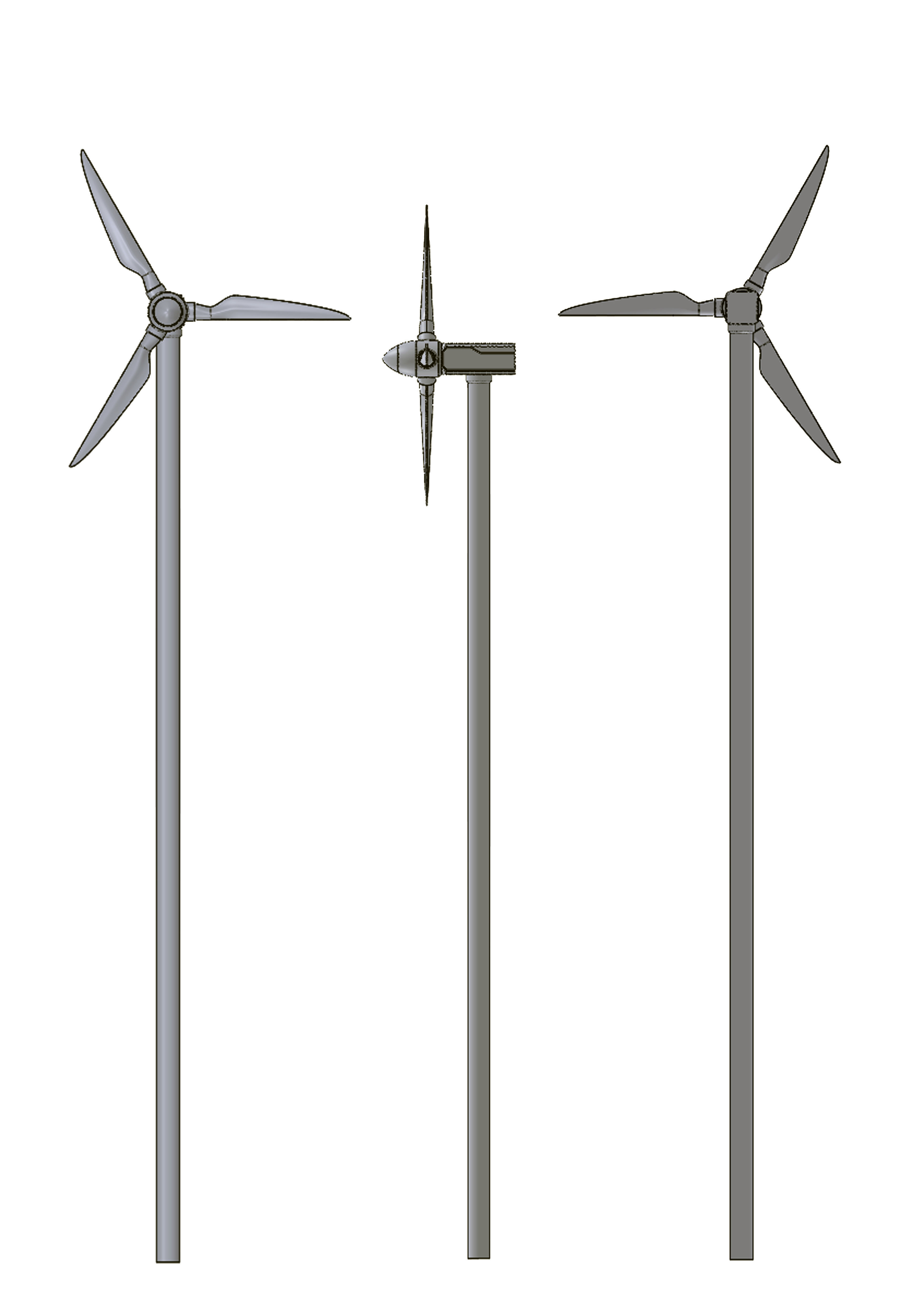 wind turbine 3D print model_3