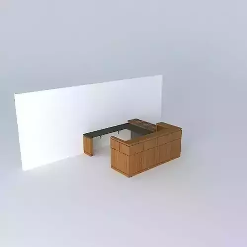 Reception Desk Free 3D model