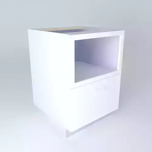 DB1DMW cabinet with drawer on top