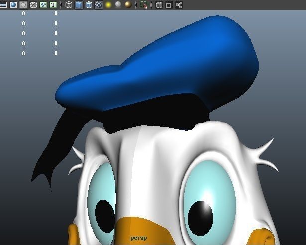 Donald Duck  3D model_6
