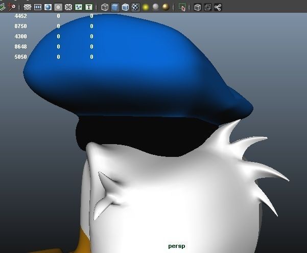Donald Duck  3D model_9