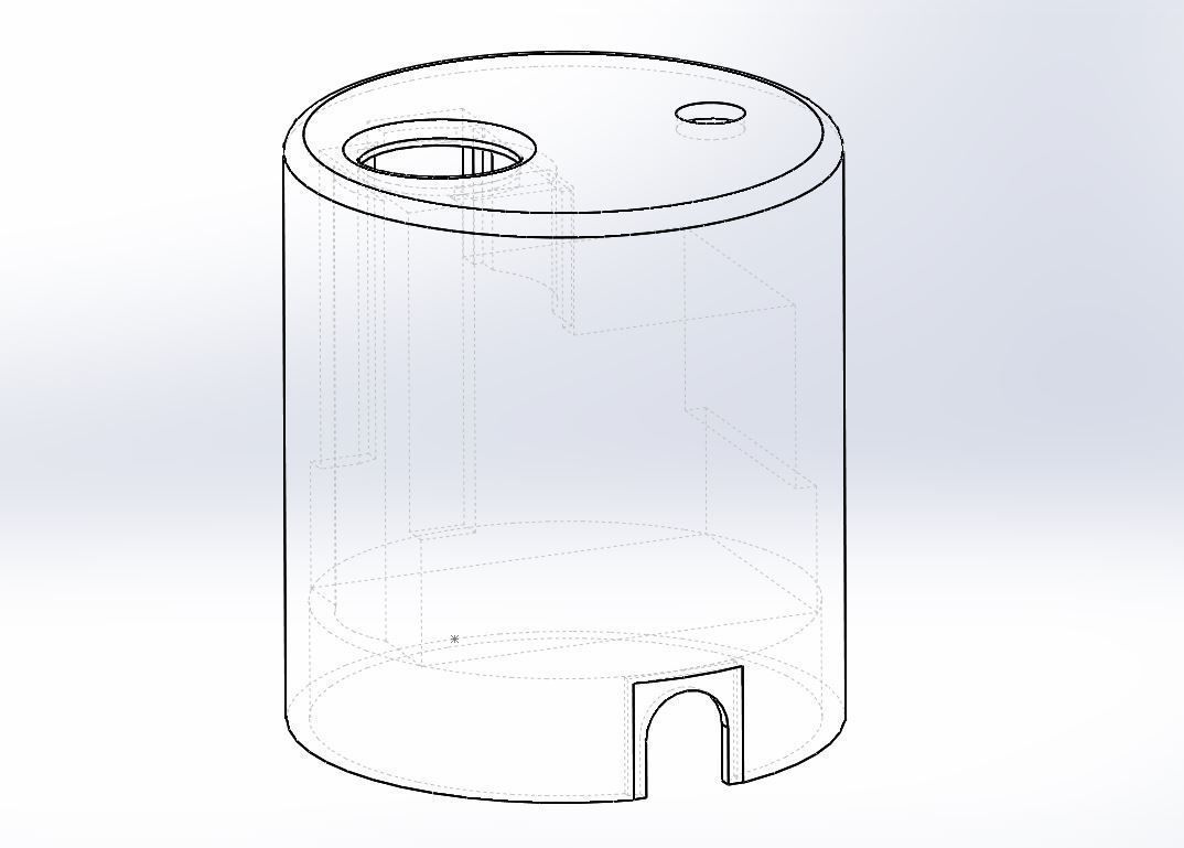 Induction Heater Case 3D print model_3