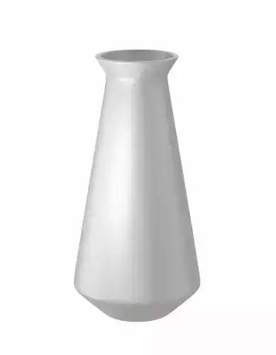 Modern White Vase