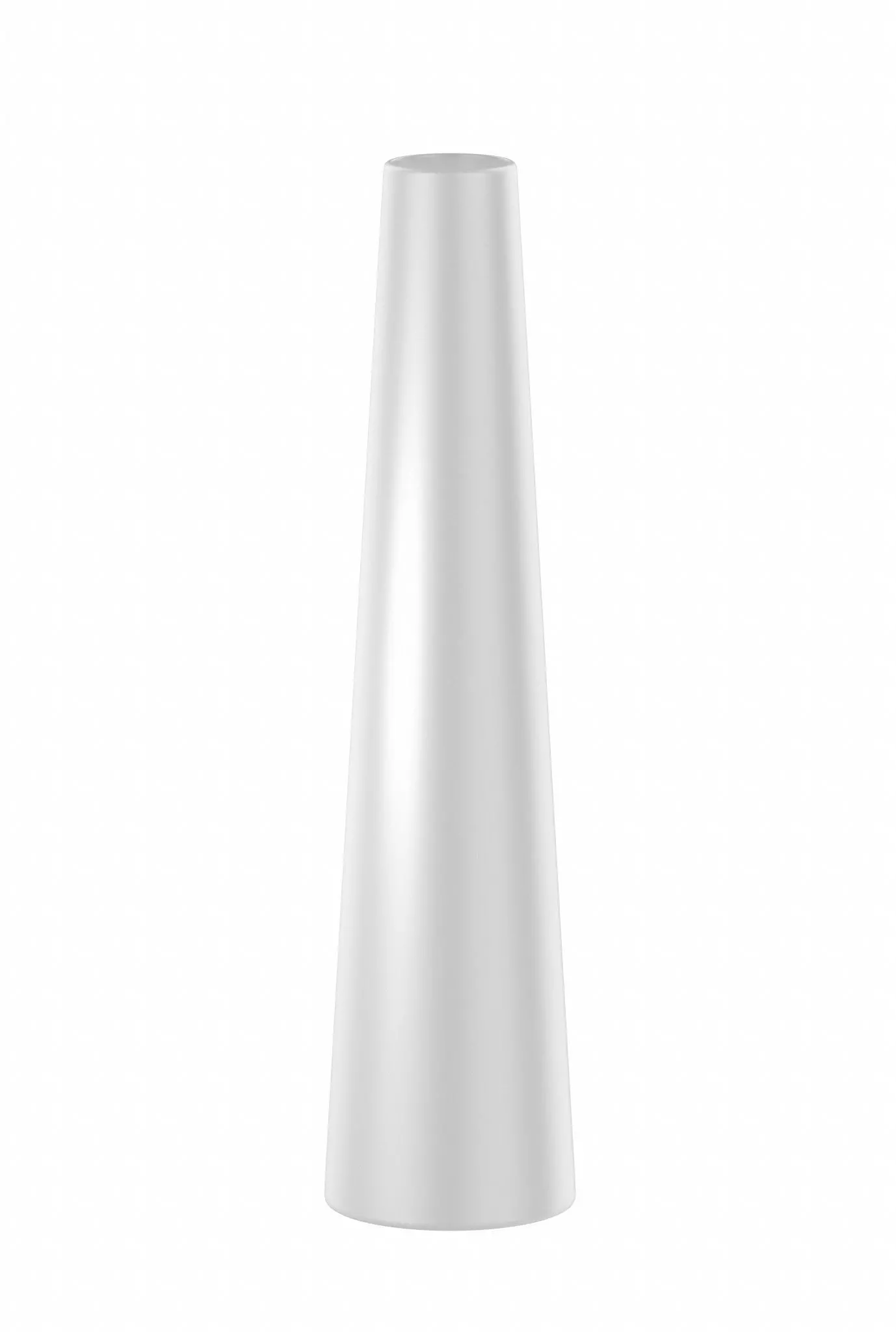 Modern White Vase 3D model_0
