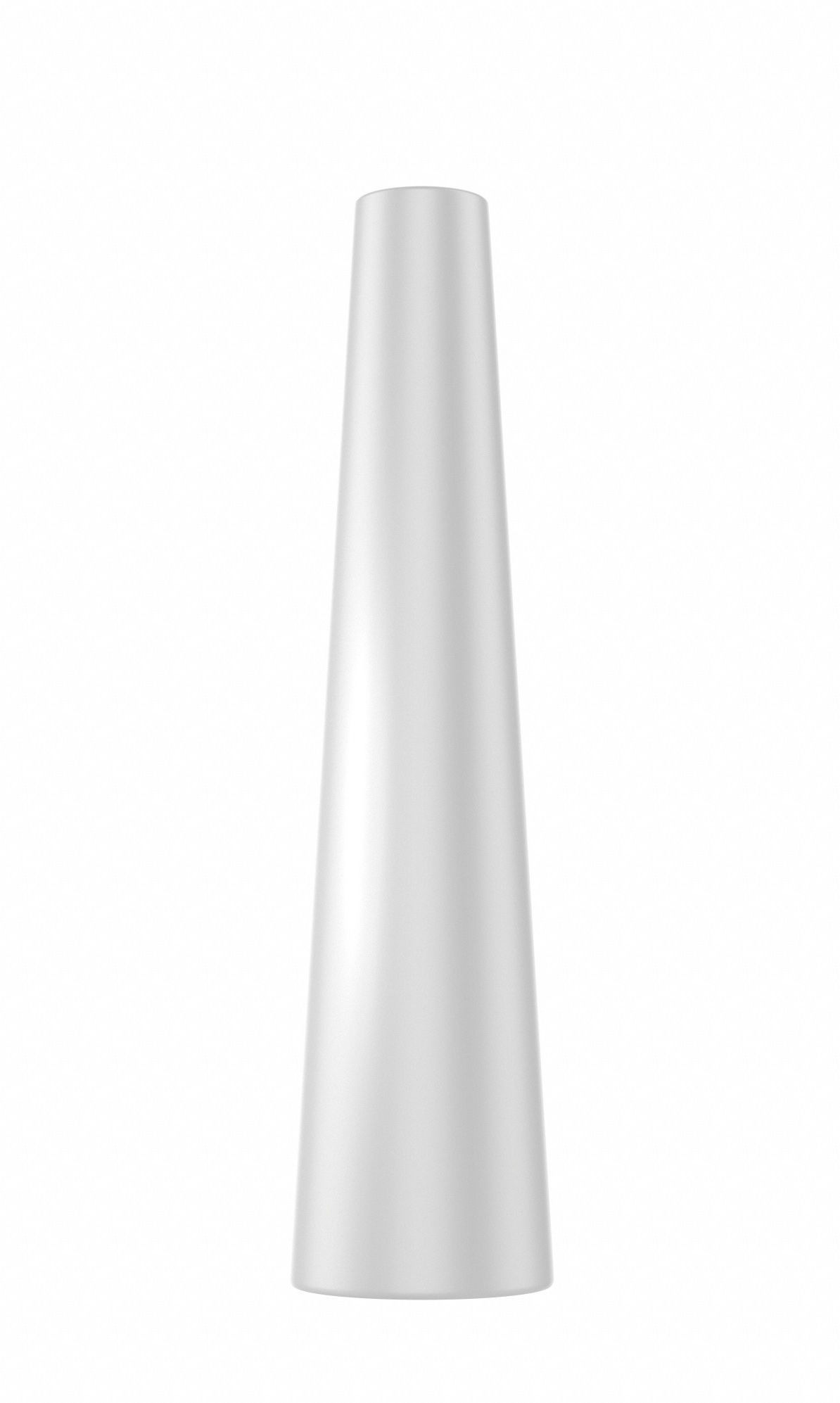 Modern White Vase 3D model_2