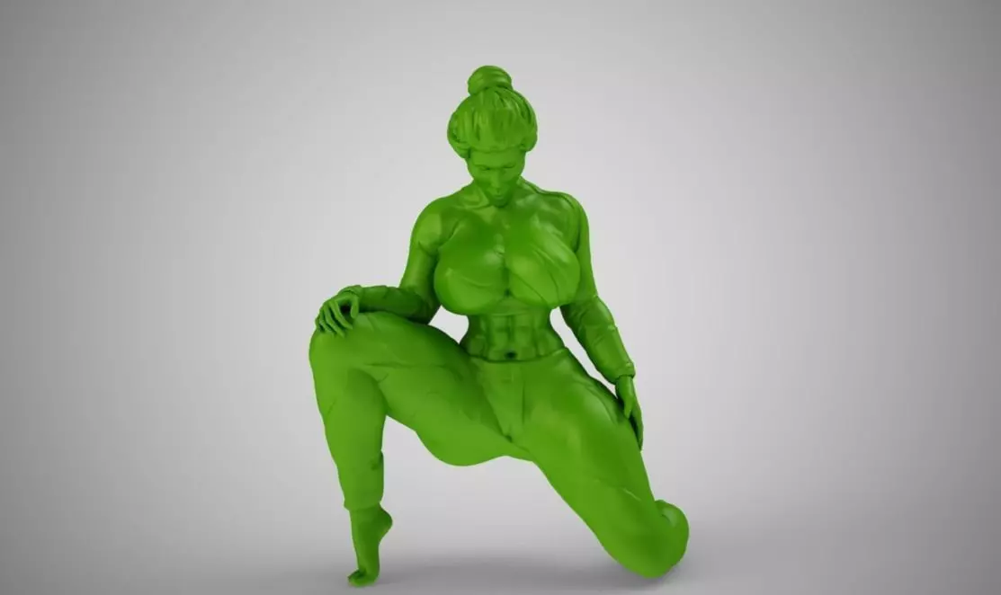 Holofira woman 3D print model