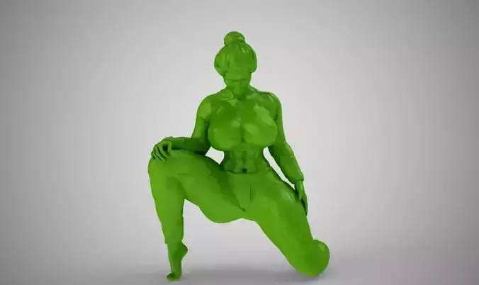 Holofira woman 3D print model