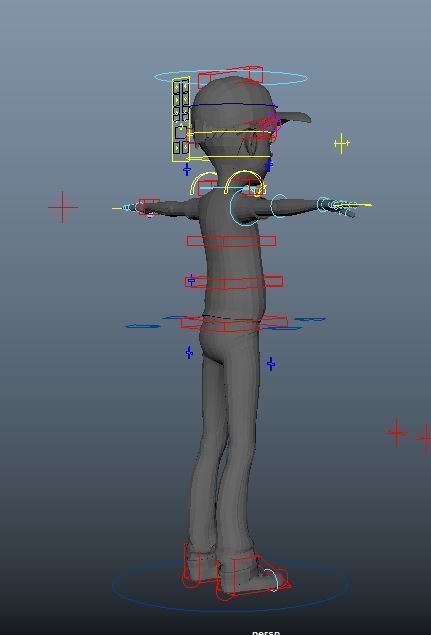 child person 3D model_3