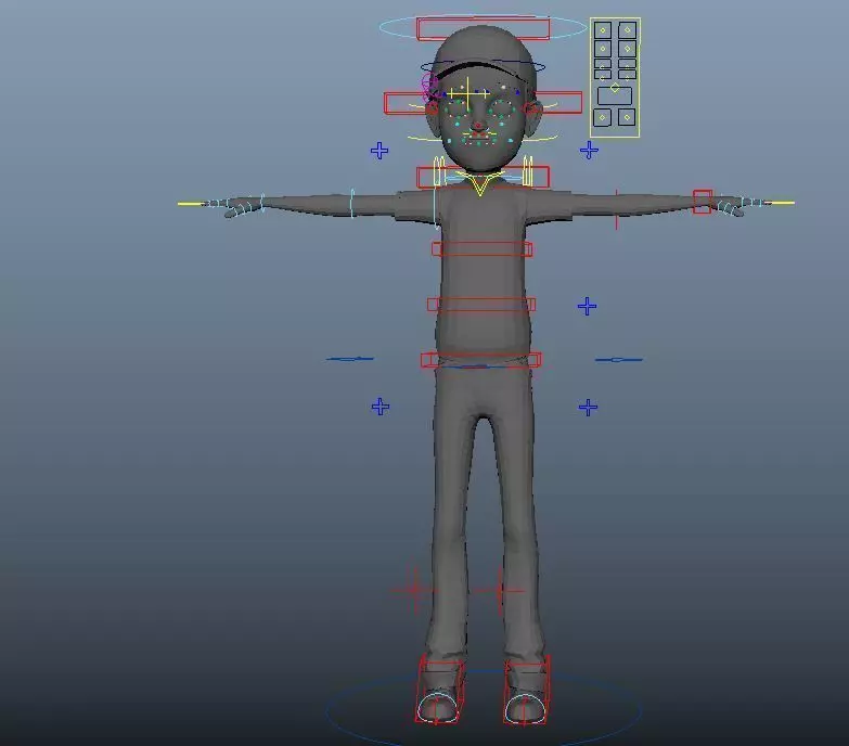 child person 3D model_0