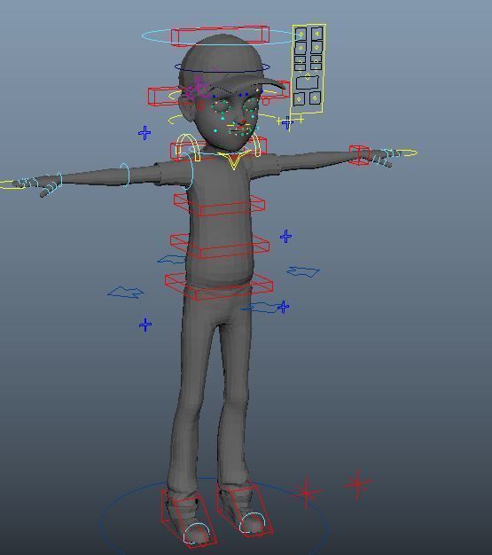 child person 3D model_4