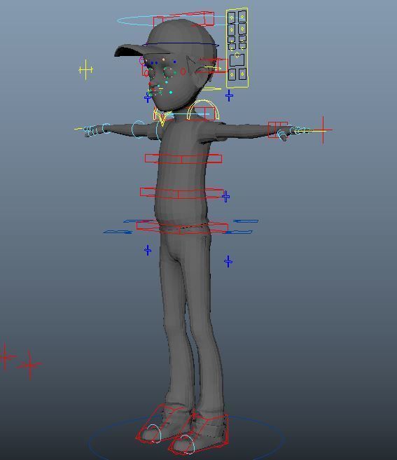 child person 3D model_1