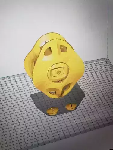 Destiny Exotic Ghost Starlight shell 3D print model