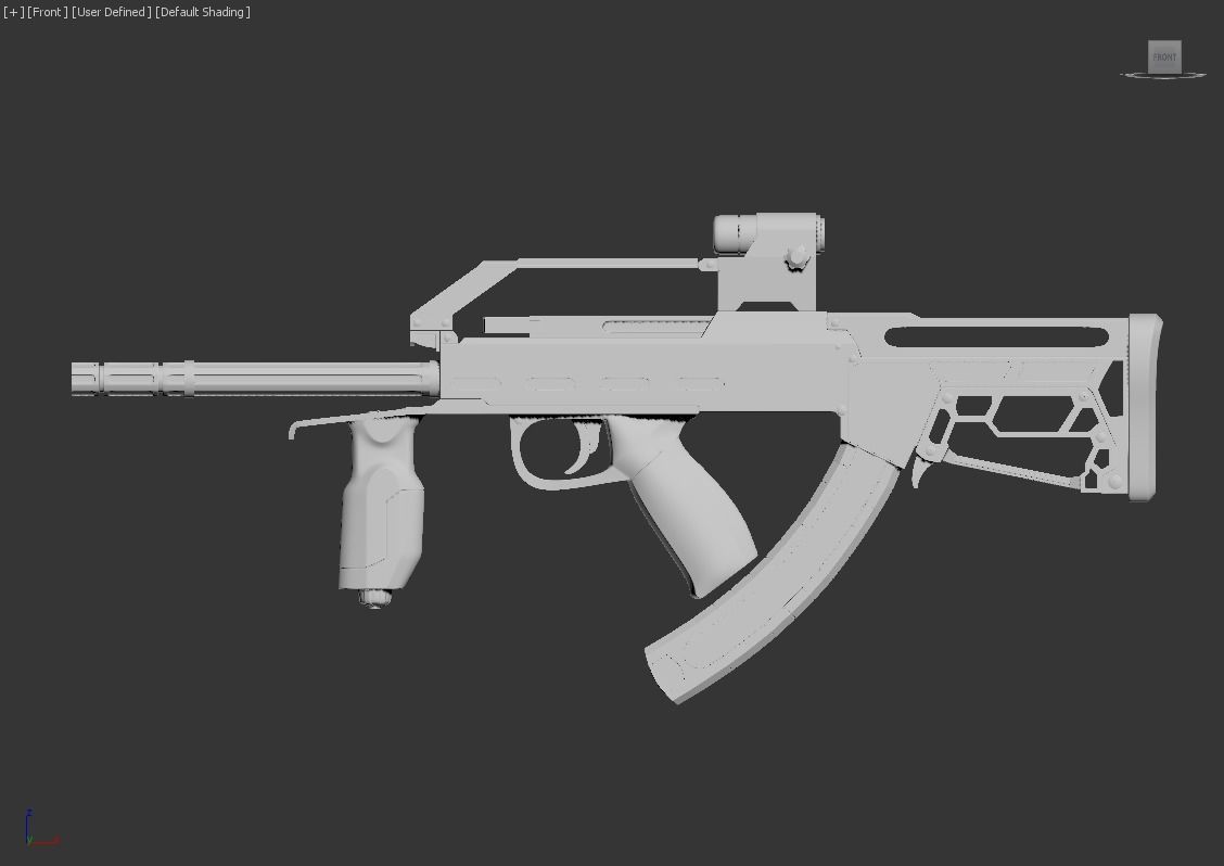 Machine Gun 3D model_3